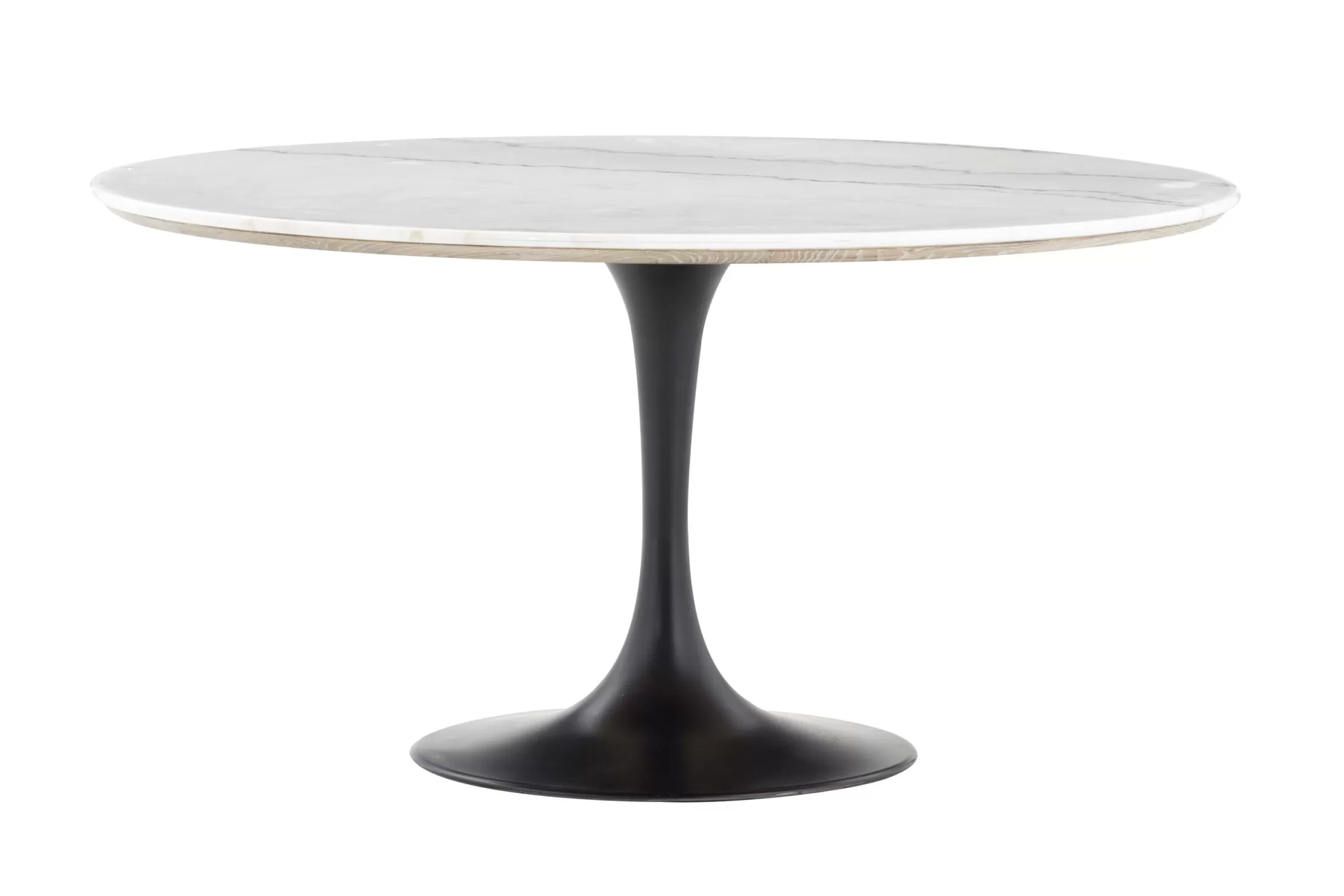 Flamant Dining Tables^Aboah, Dining Table, Round, White Marble, 145 Cm