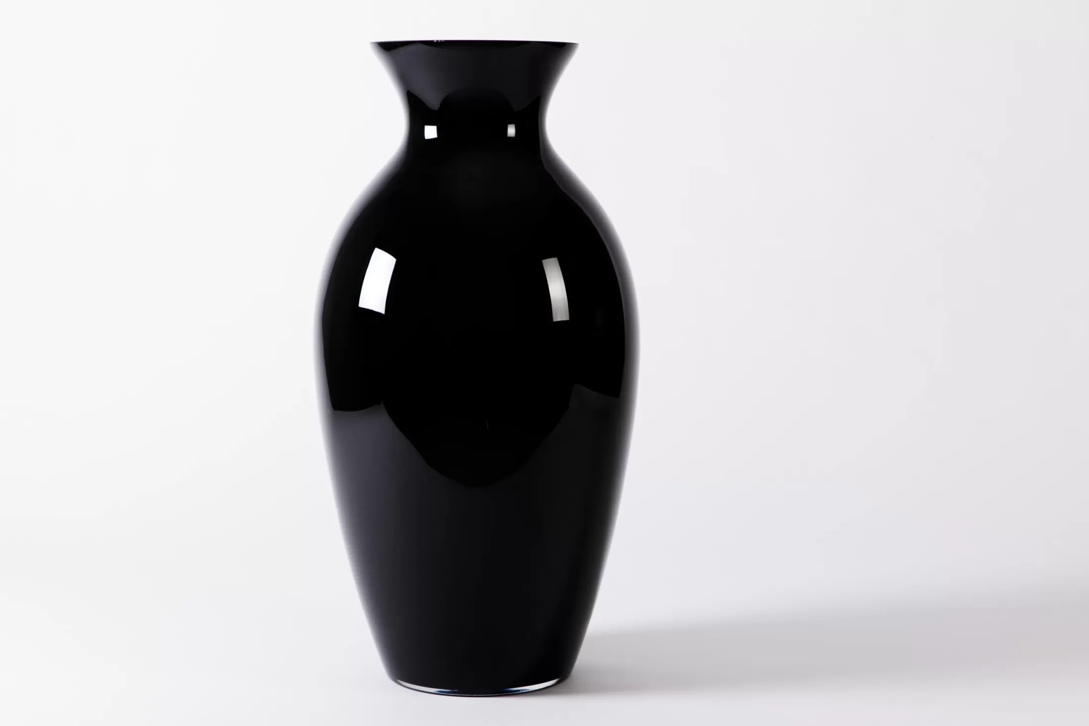 Flamant Decoration^Adina, Vase, Black, Mouth-Blown, 70Cm