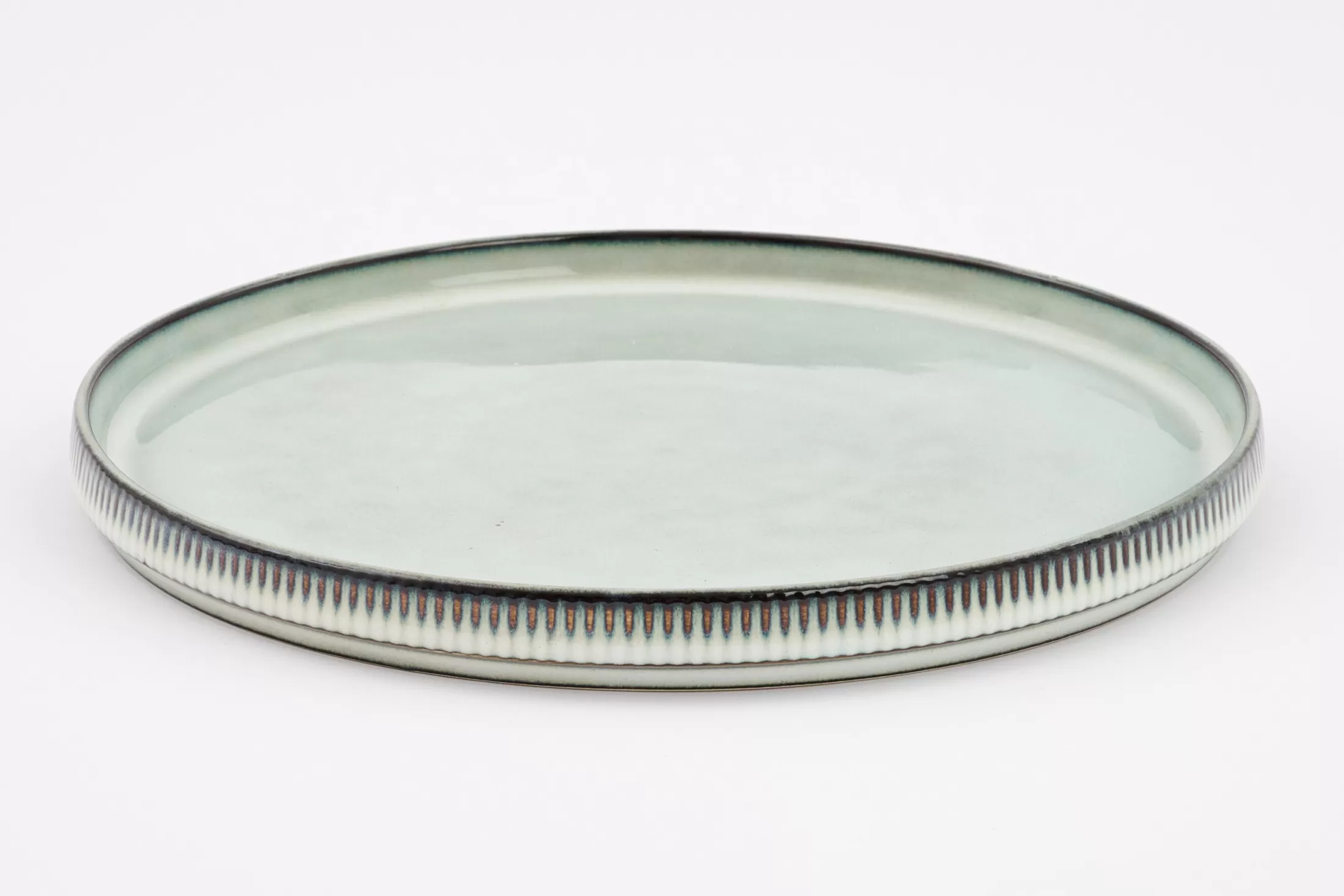 Flamant Plates, Dishes And Bowls^Architecto, Plate, Ceramic, Grey, 25,5Cm