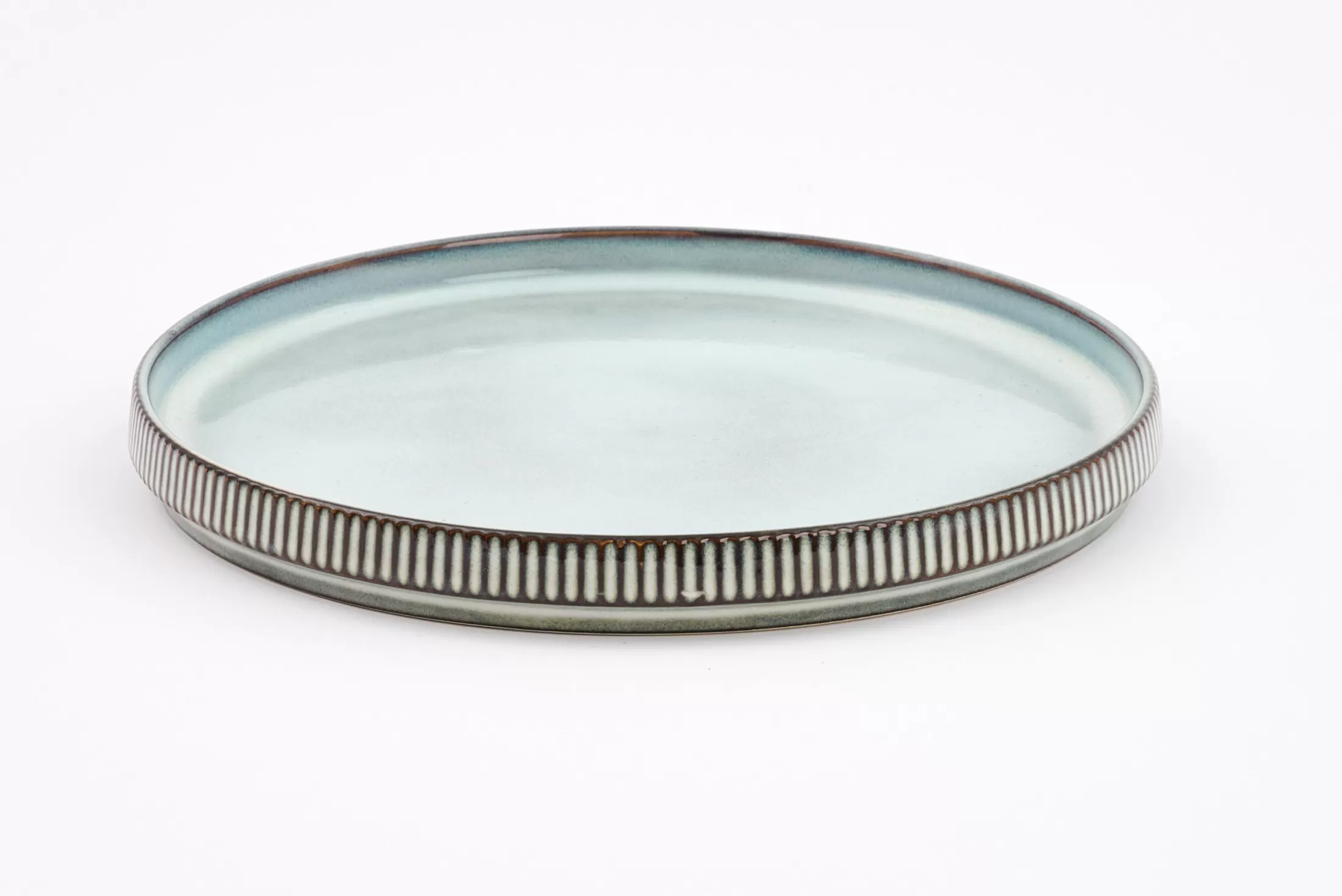 Flamant Plates, Dishes And Bowls^Architecto, Plate, Ceramic, Grey, 20,5Cm