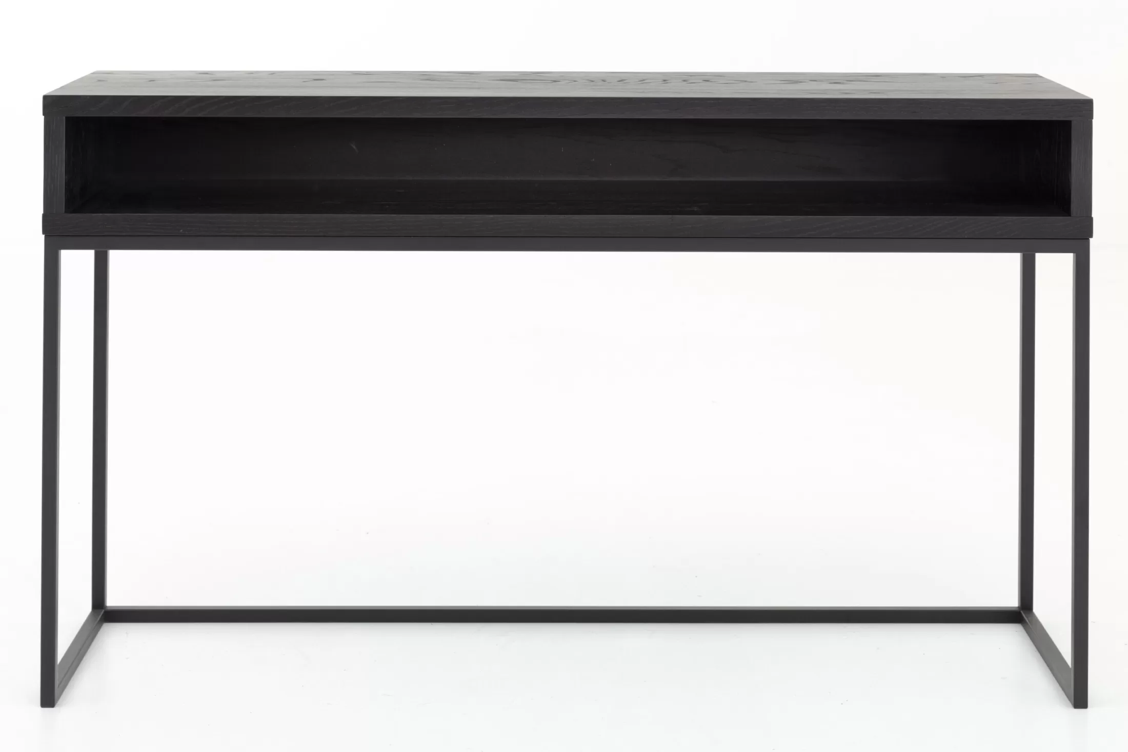 Flamant Coffee Tables^Armand, Console Table, Black Oak And Metal