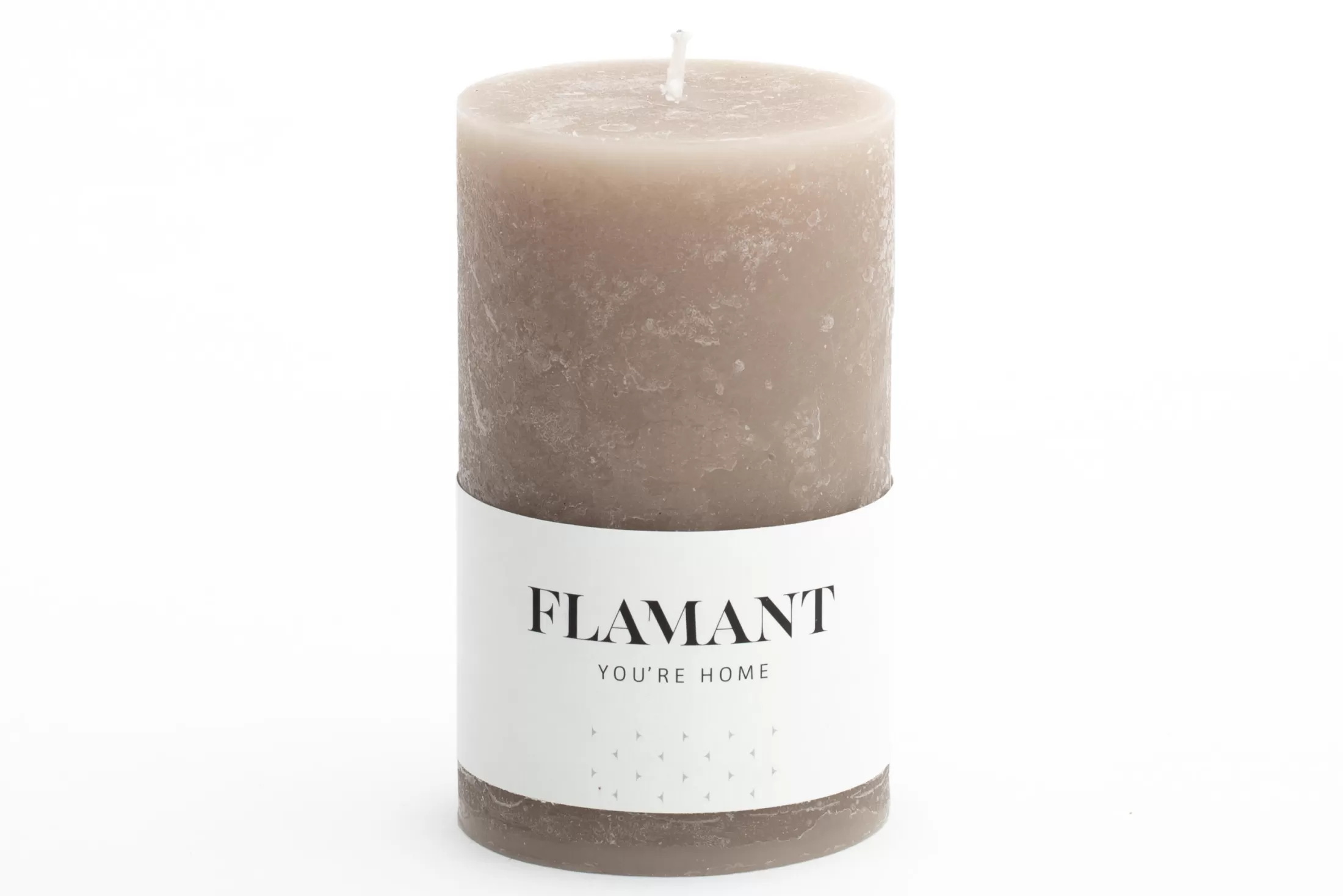 Flamant Decoration^Beth, Candle, Colour Taupe, 7X11,5Cm