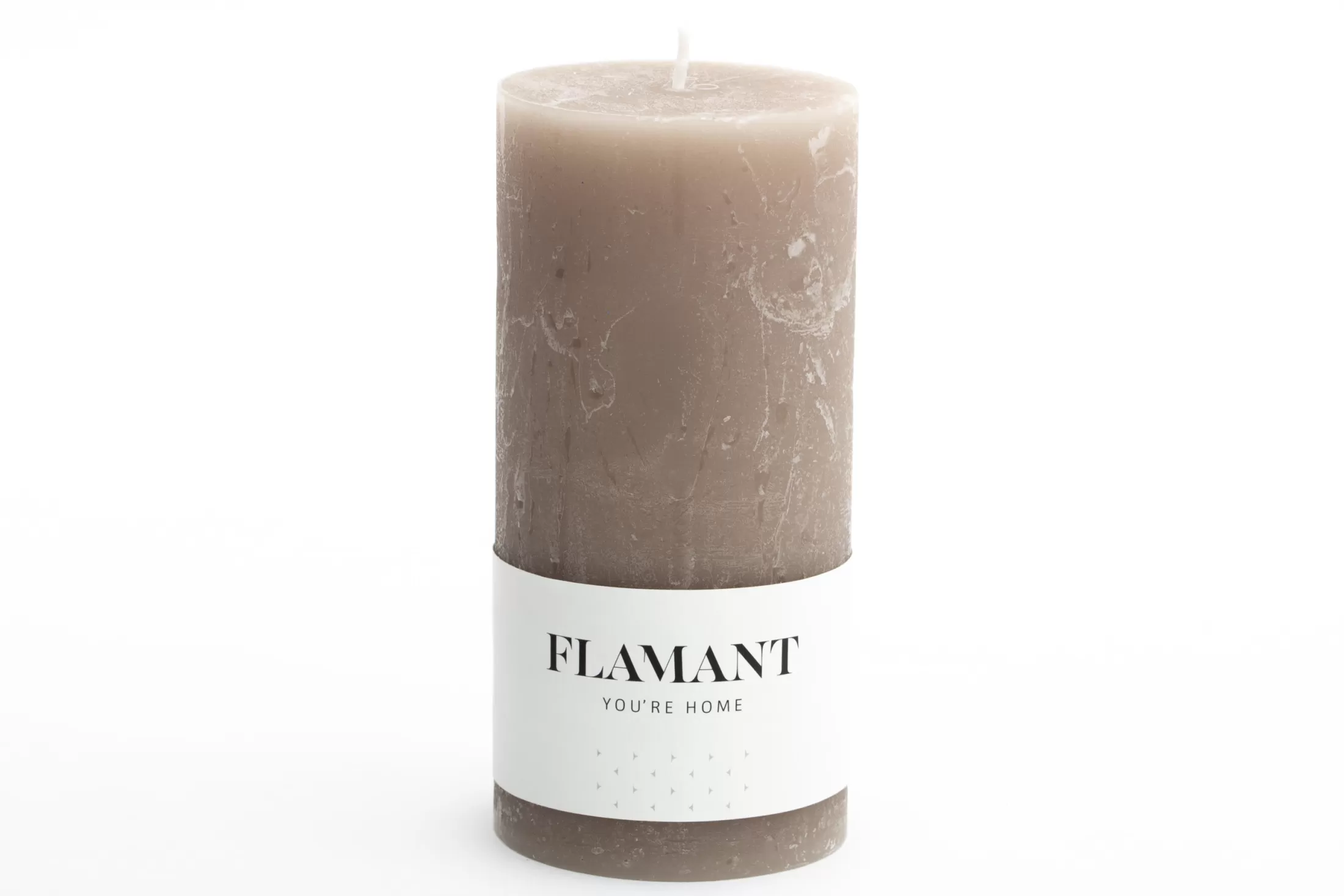 Flamant Decoration^Beth, Candle, Colour Taupe, 7X15Cm