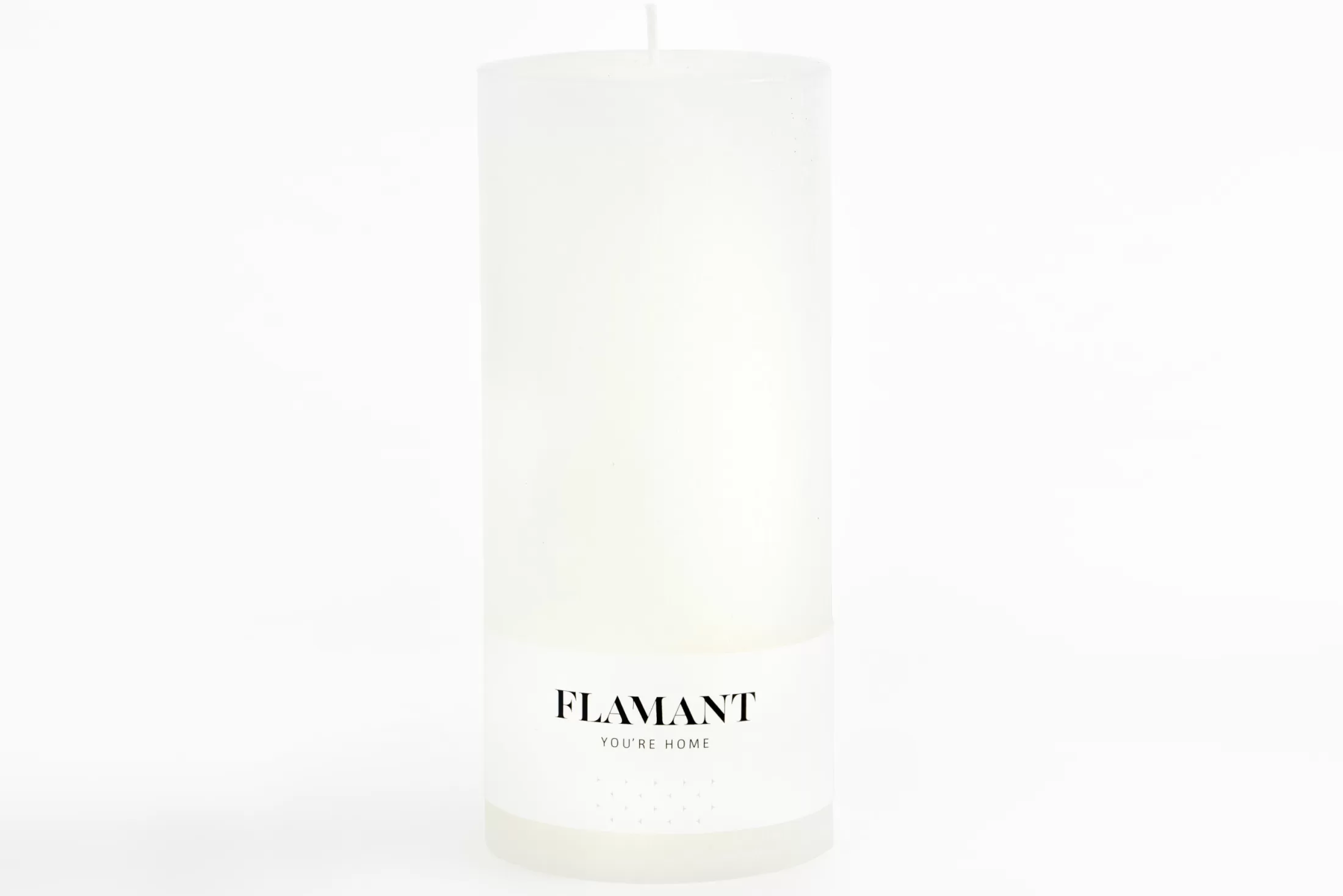 Flamant Decoration^Beth, Candle, Colour White, 9X20Cm