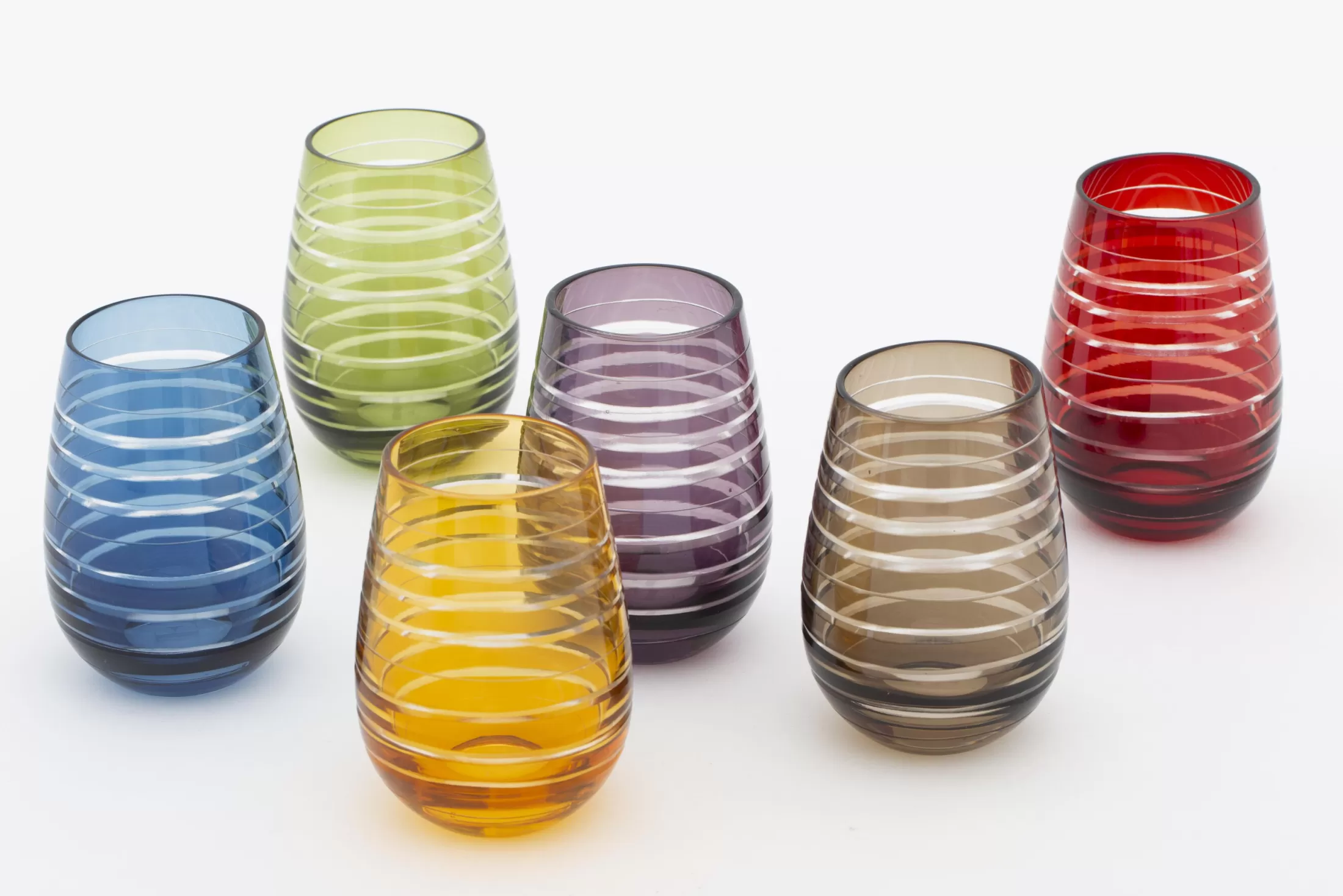 Flamant Mothers Day^Brahms, Glass, Different Colours, Set Of 6