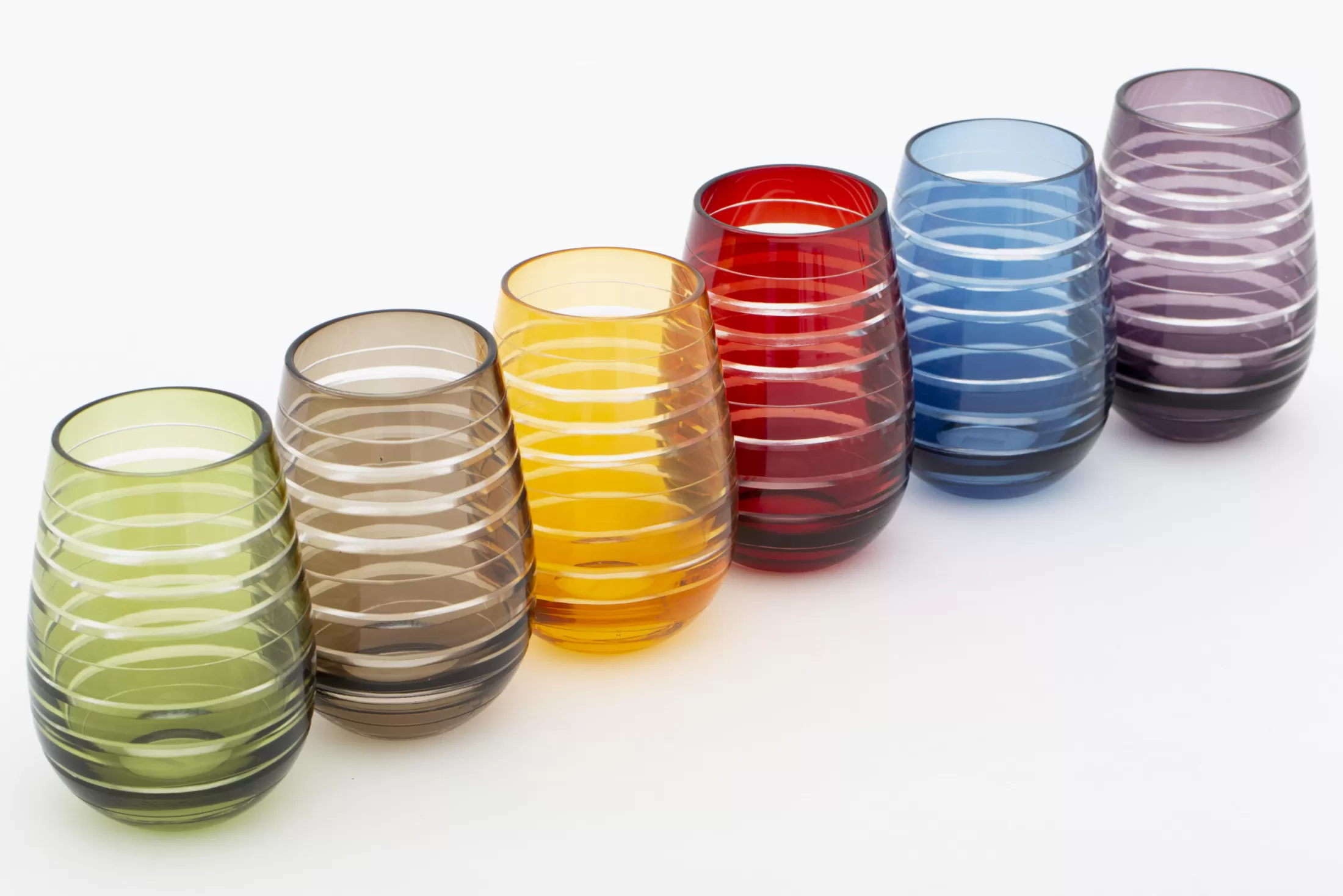 Flamant Mothers Day^Brahms, Glass, Different Colours, Set Of 6