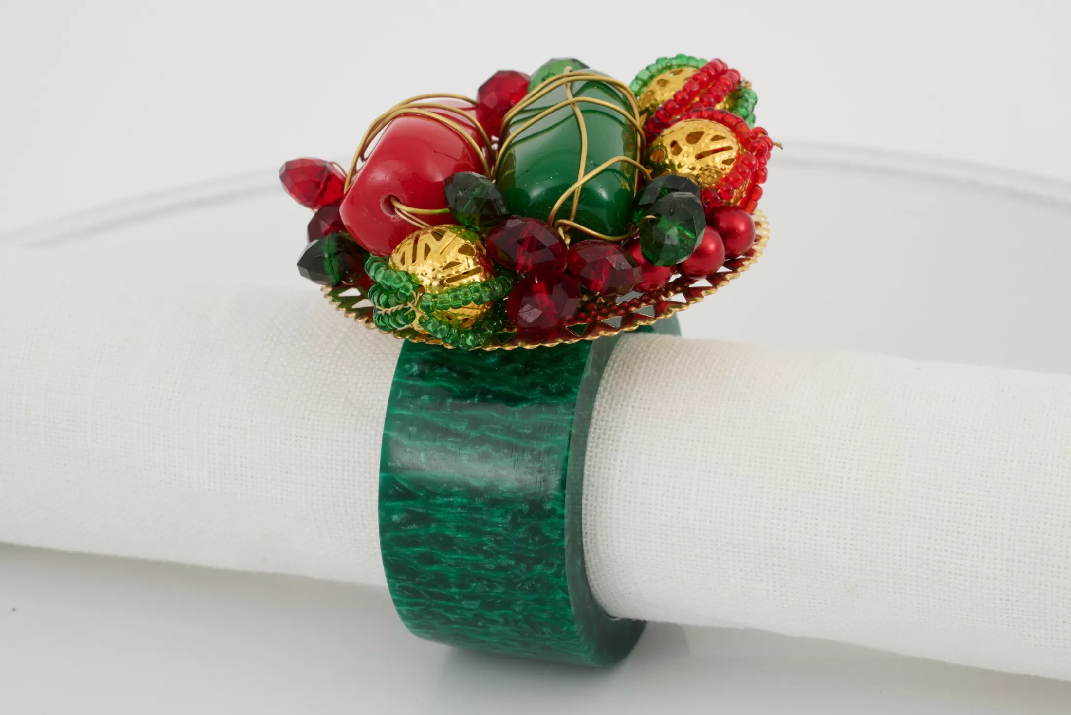 Flamant Accessories^Brava, Napkin Ring, Beads