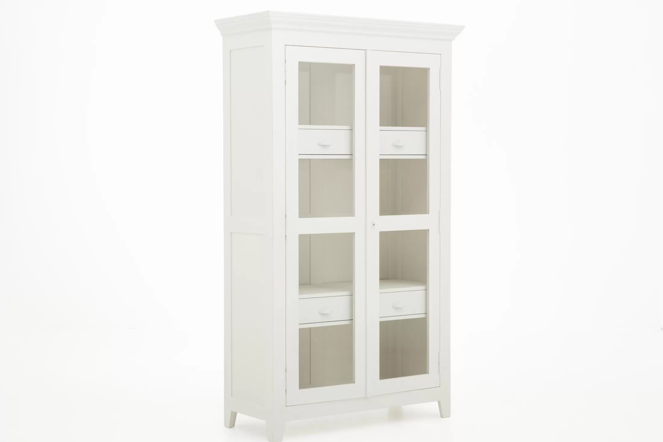 Flamant Cupboards^Brest, Display Cabinet, 2 Doors And 4 Drawers