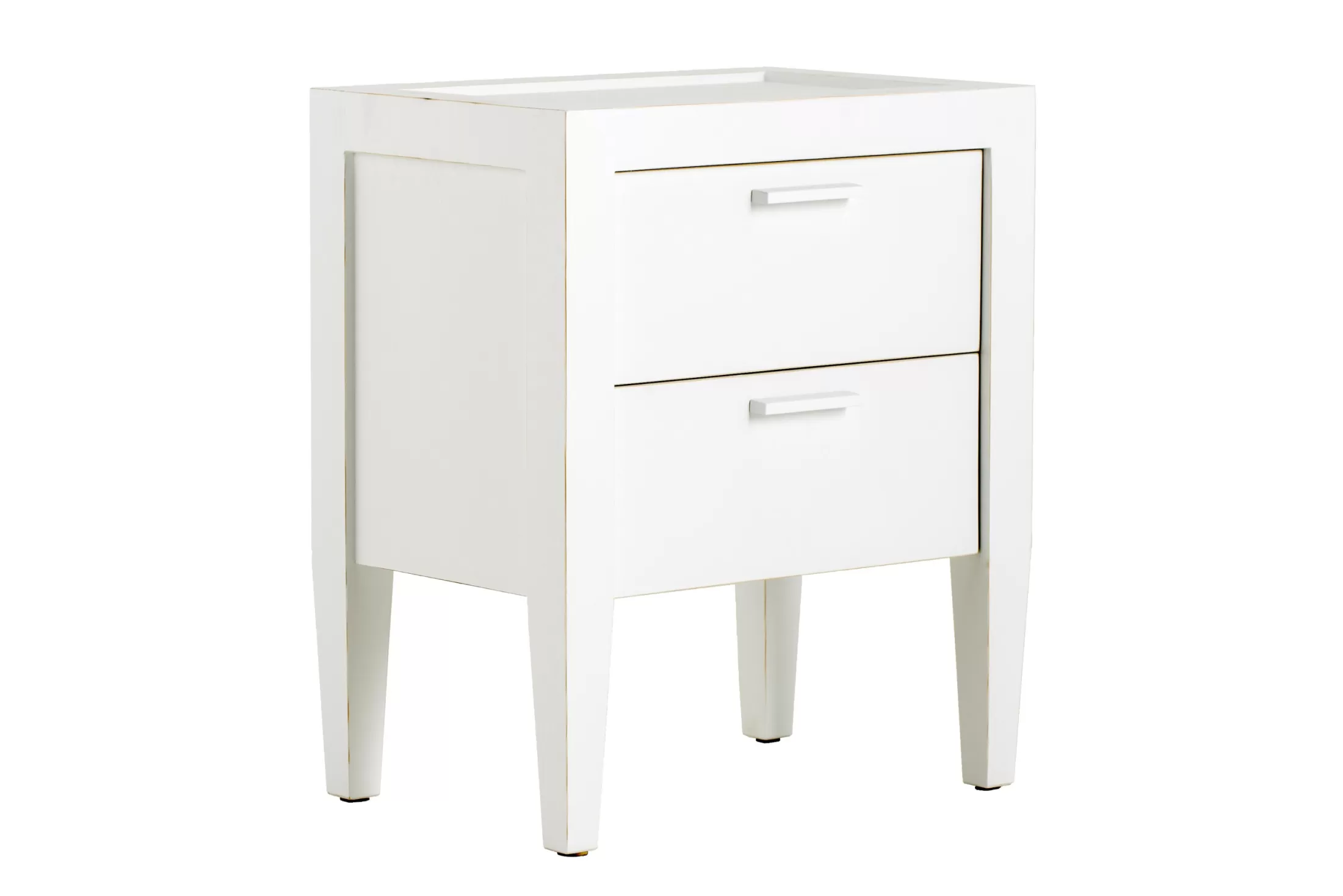 Flamant Mothers Day^Cape Cod, Bedside Table, Pine Wood, White