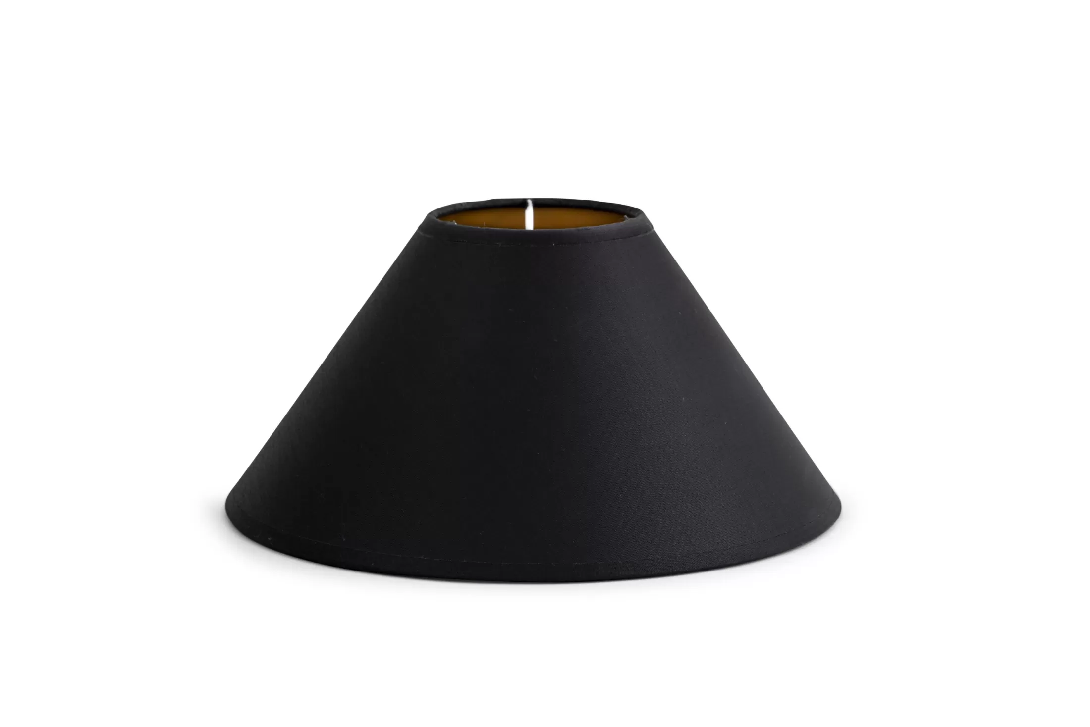 Flamant Lighting^Circum, Lampshade, Black And Gold, Conical, 23 Cm