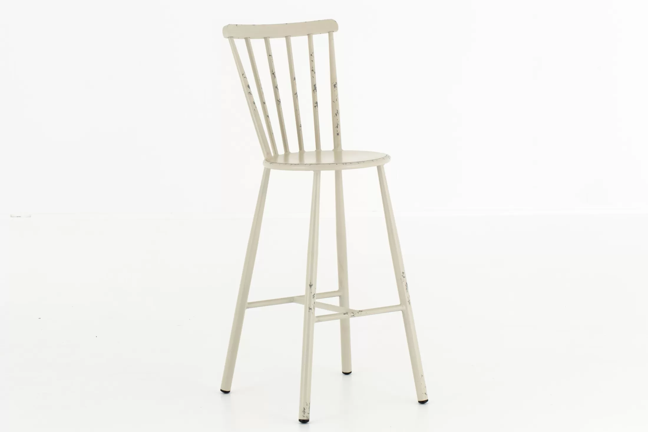 Flamant Garden Chairs^Claire, Garden Barchair, Retro White