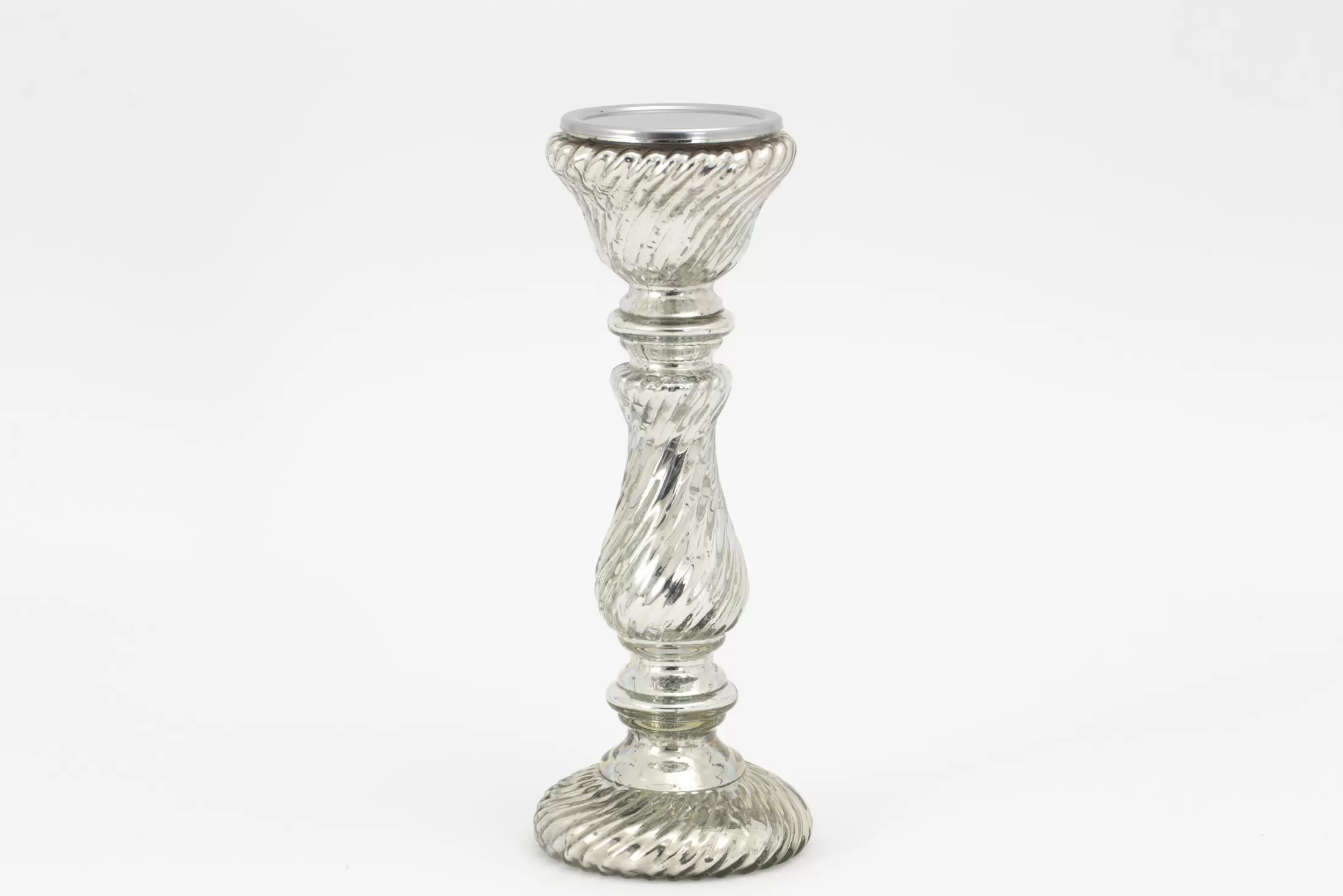 Flamant Decoration^Darium, Candlestick, Mercury Glass, S