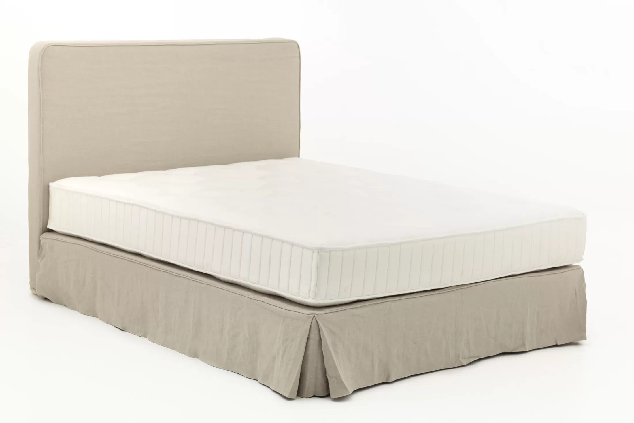 Flamant Beds^Duncan, Double Bed, With Headboard, Cover, 160Cm