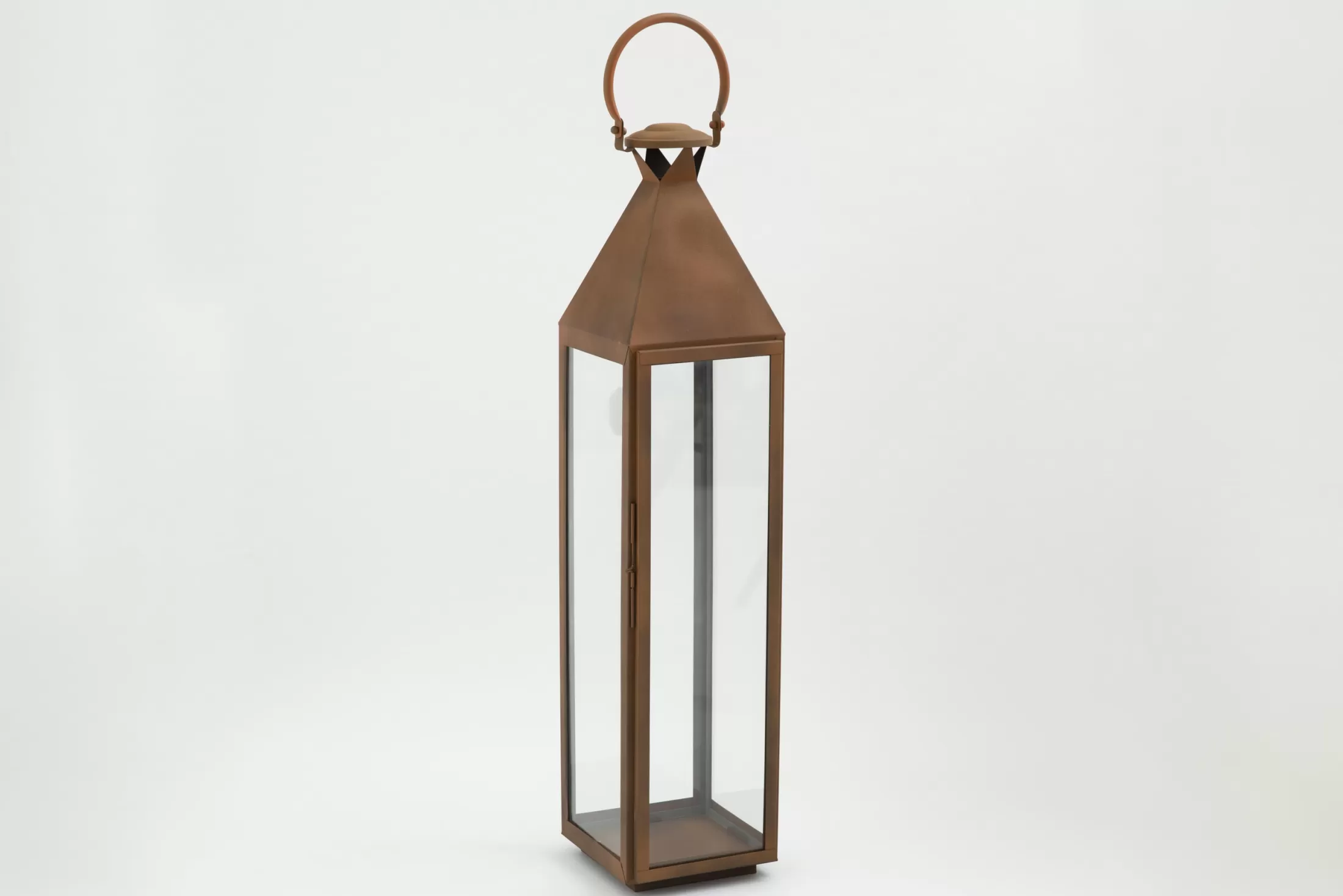 Flamant Decoration^Ellis, Lantern, Iron And Glass, Rust, Xl