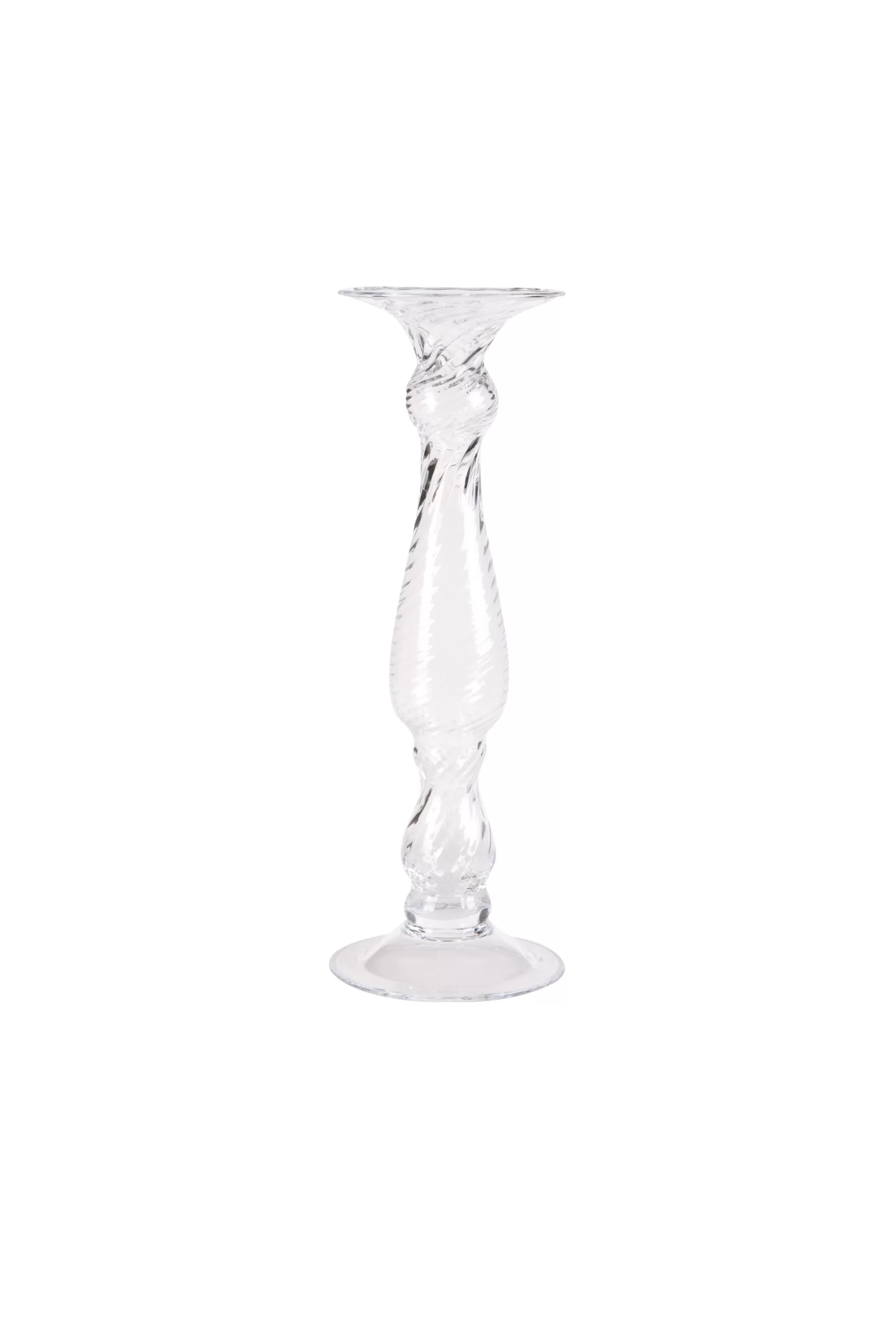 Flamant Decoration^Erin, Candlestick, Turned Glass