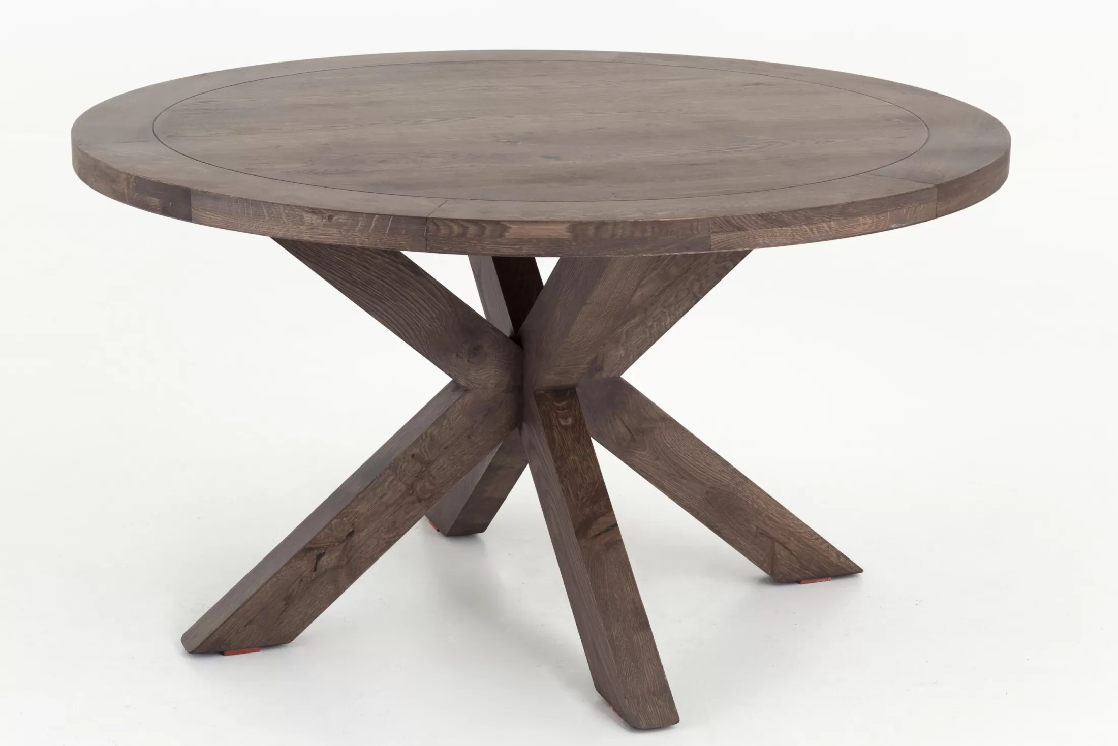 Flamant Dining Tables^Forino, Dining Table, Smoked Oak, Round, 110 Cm