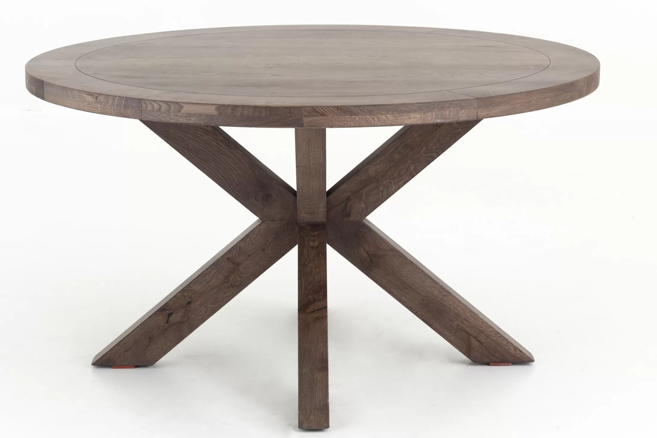 Flamant Dining Tables^Forino, Dining Table, Smoked Oak, Round, 110 Cm