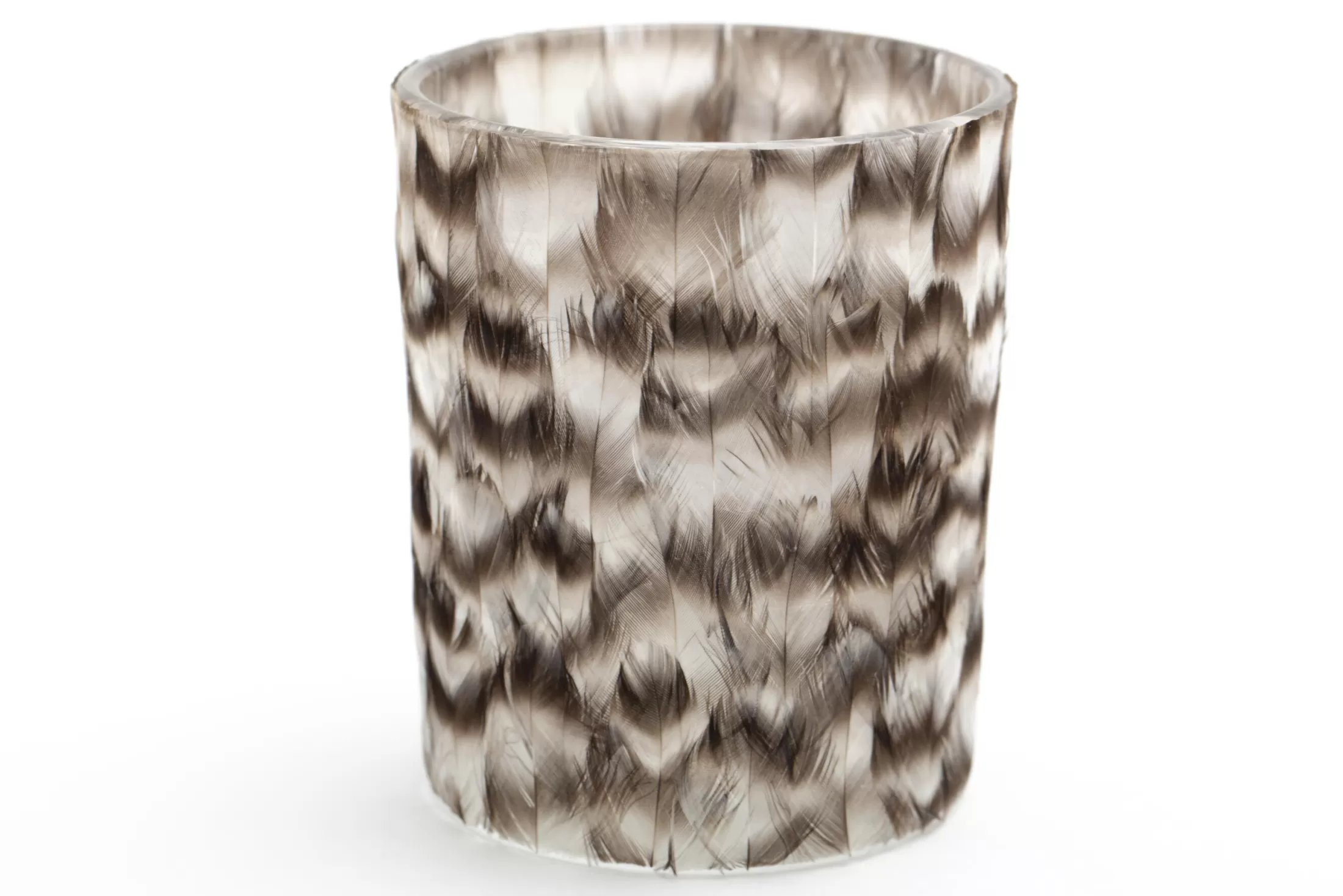 Flamant Decoration^Hannigan, Tea Light Holder, Feathers, L