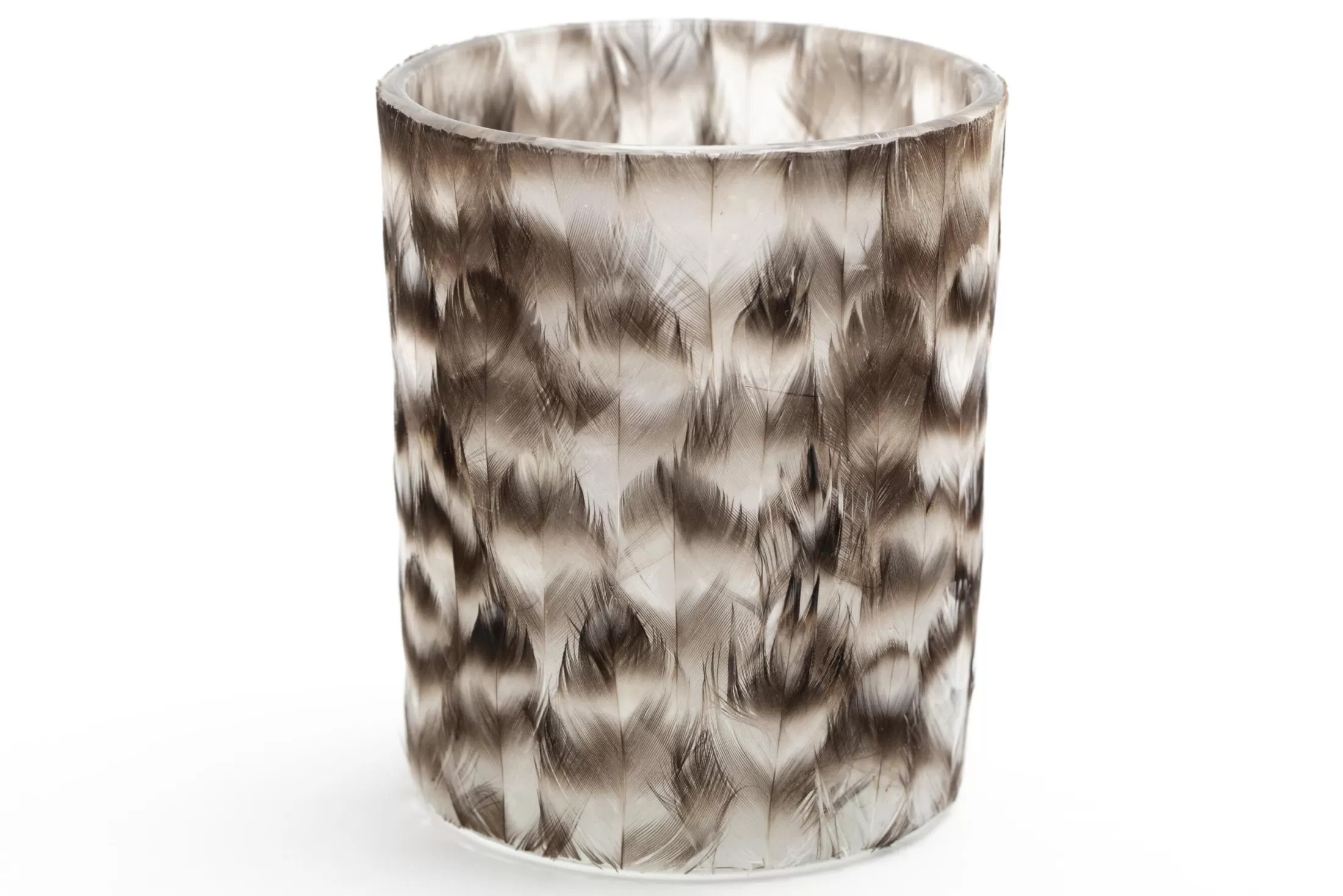 Flamant Decoration^Hannigan, Tea Light Holder, Feathers, L