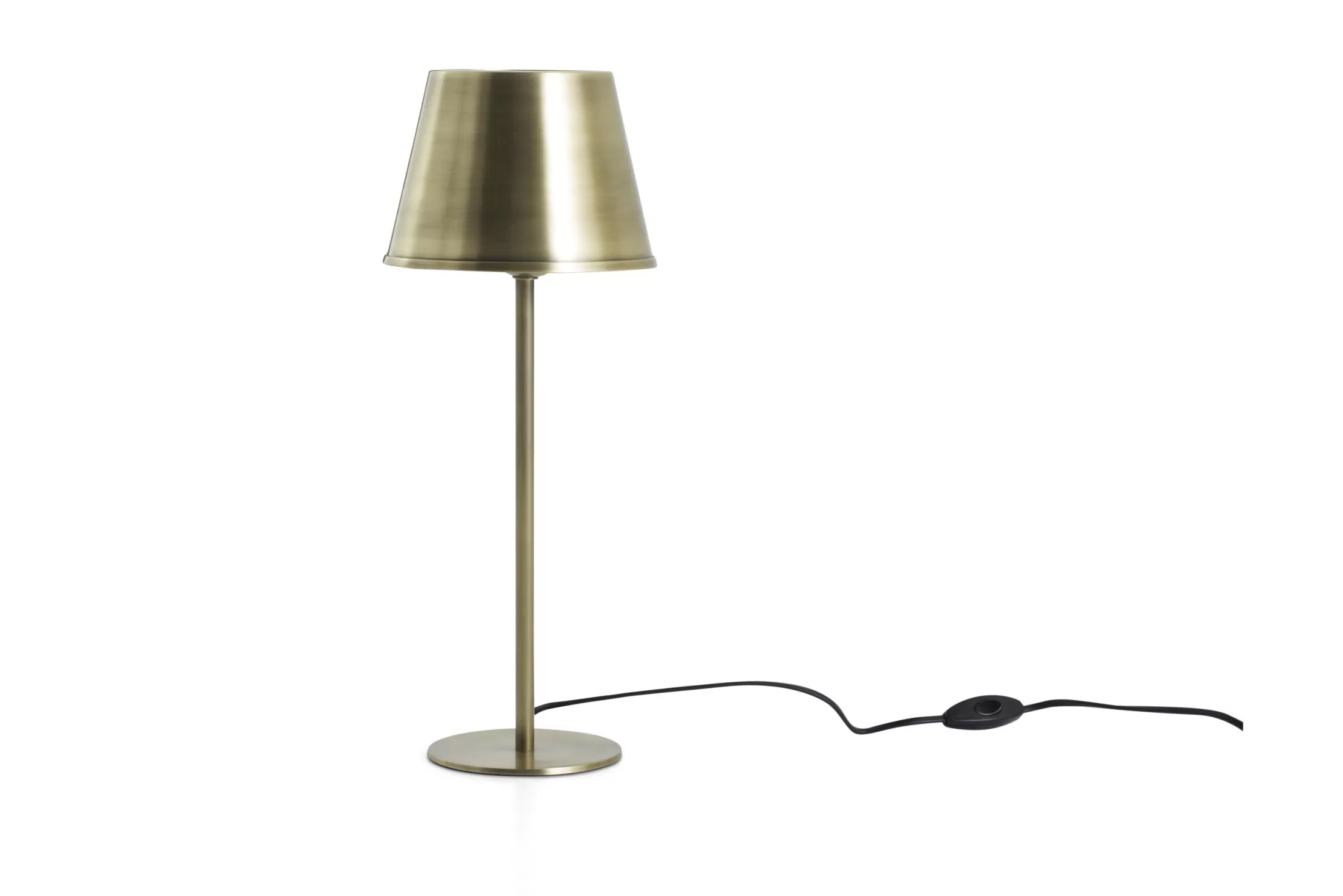 Flamant Lighting^Itai, Table Lamp With Shade, Brass