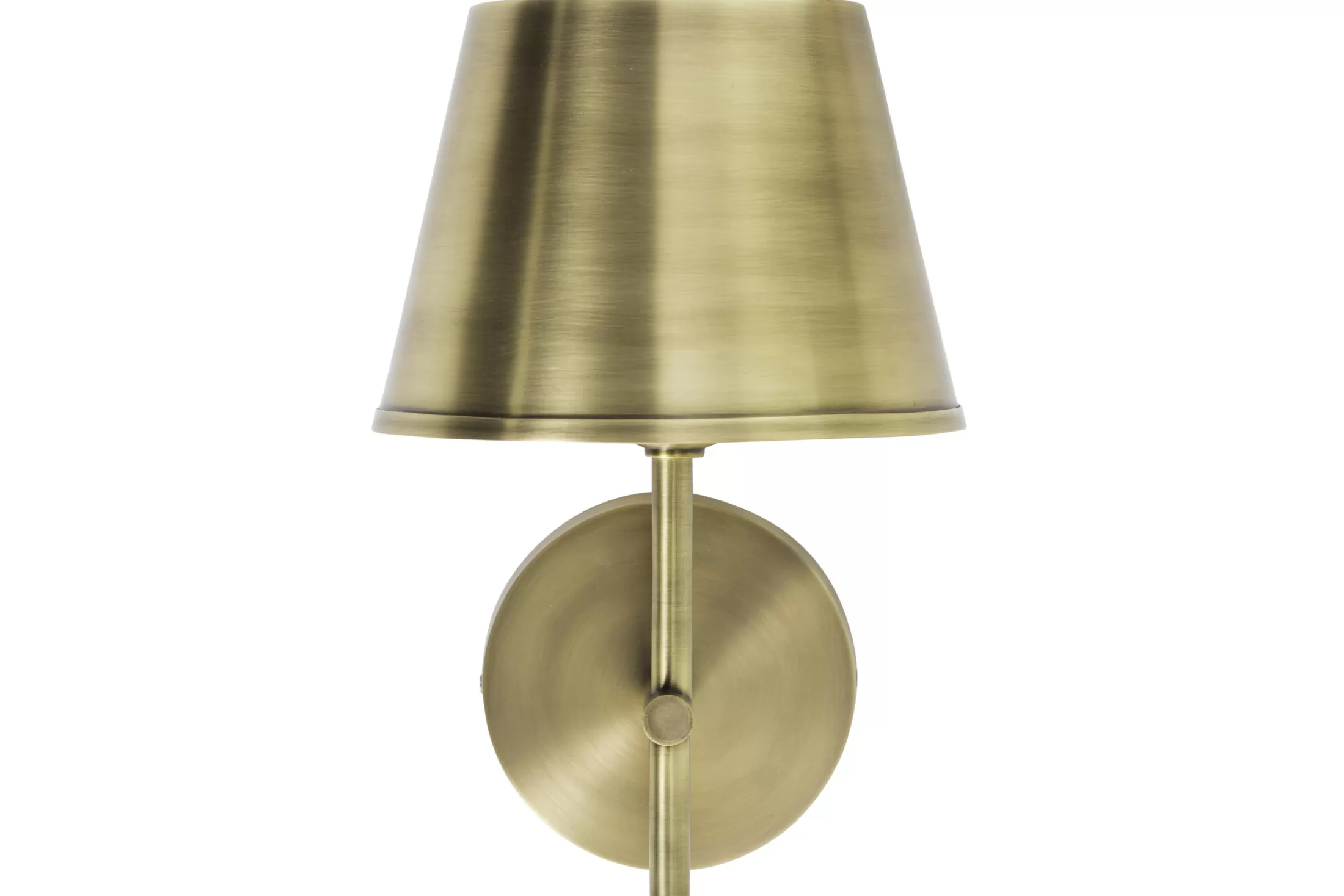 Flamant Lighting^Itai, Wall Lamp, With Shade, Antique Brass