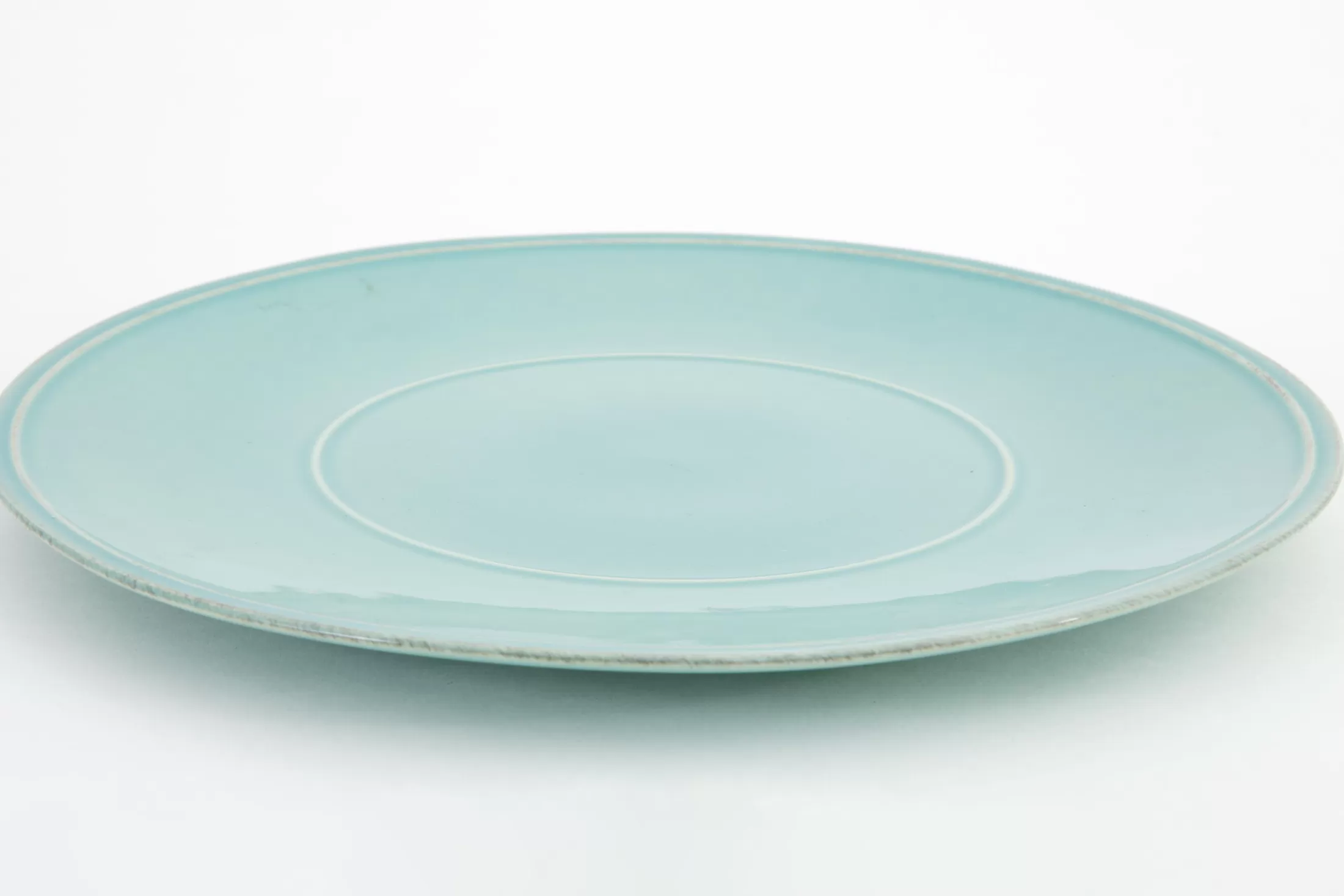 Flamant Plates, Dishes And Bowls^Jille, Plate, Ceramic, Blue, 34Cm