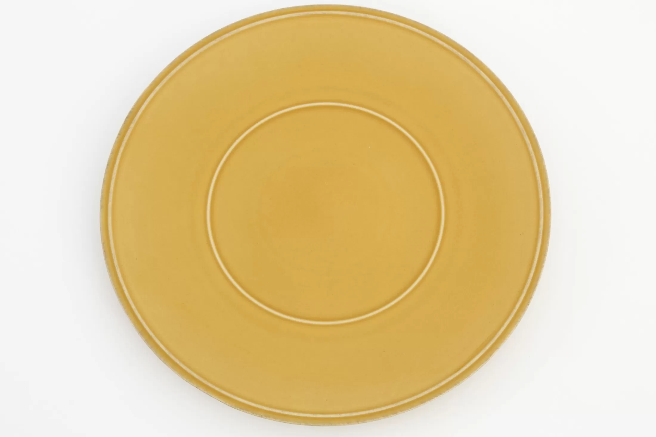 Flamant Plates, Dishes And Bowls^Jille, Plate, Ceramic, Ocher, 34Cm