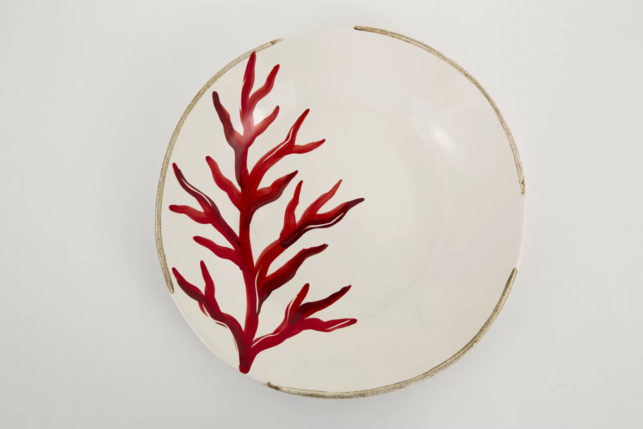 Flamant Plates, Dishes And Bowls^Kao, Plate, Coral, 23Cm