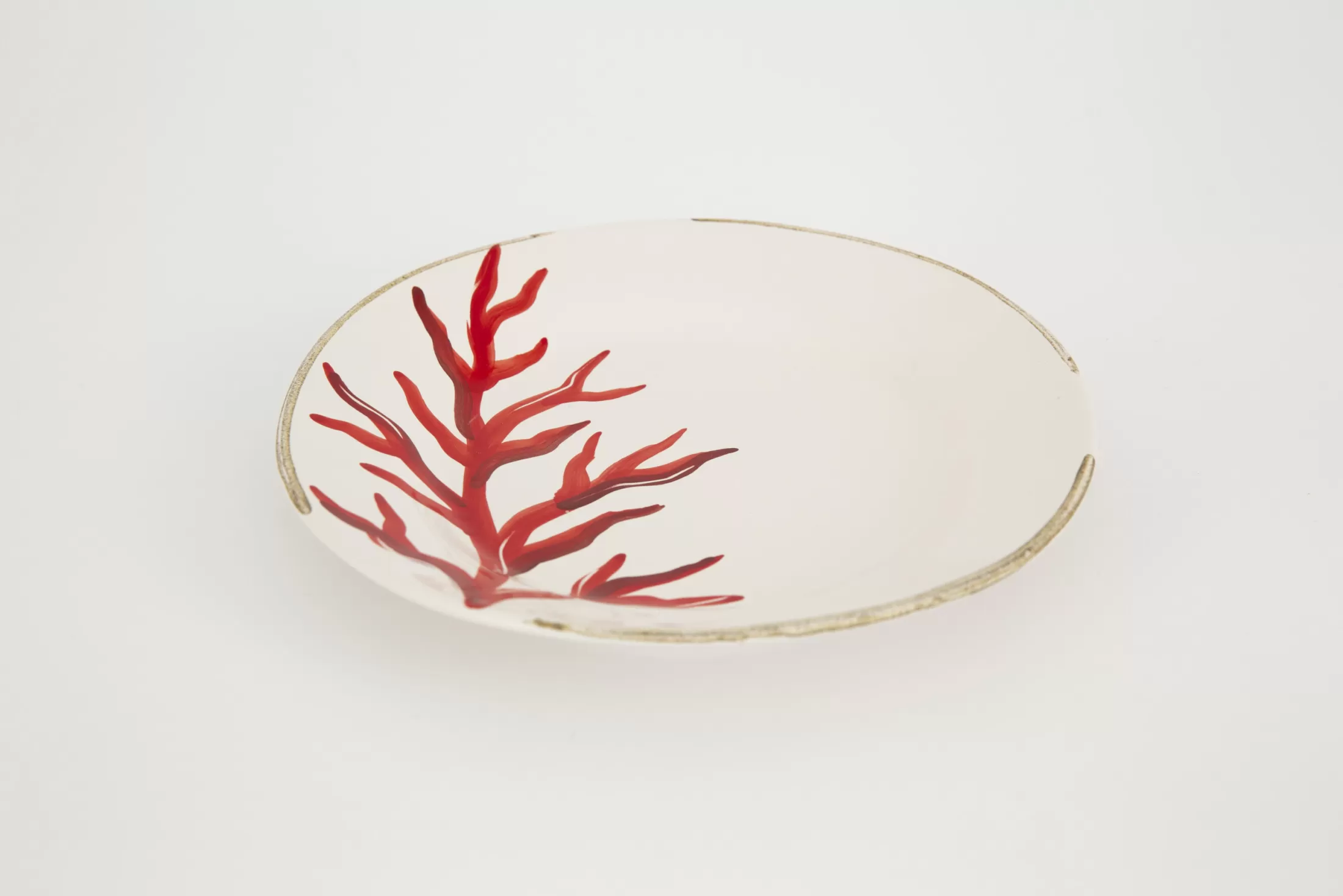 Flamant Plates, Dishes And Bowls^Kao, Plate, Coral, 23Cm