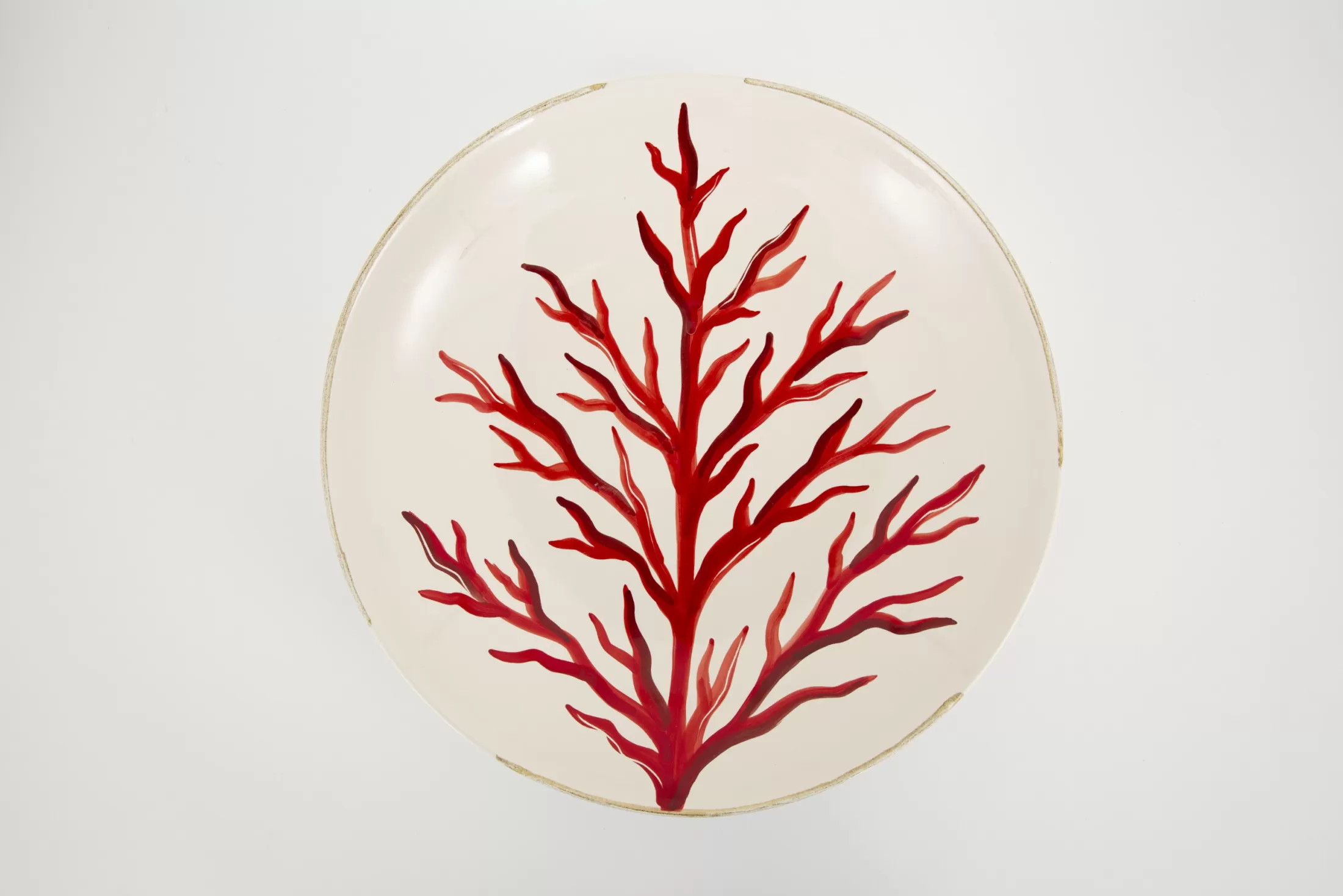 Flamant Plates, Dishes And Bowls^Kao, Serving Bowl, Coral, Round