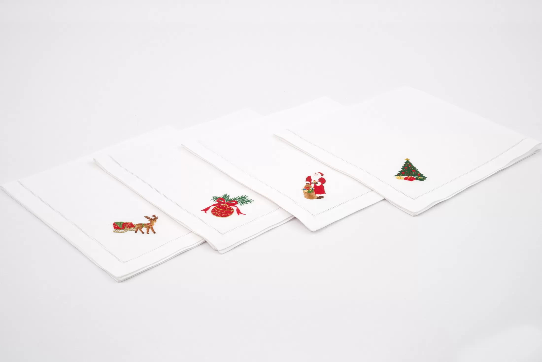 Flamant Dining Room & Kitchen Textiles^Karoli, Napkin, Embroidery, Set Of 4