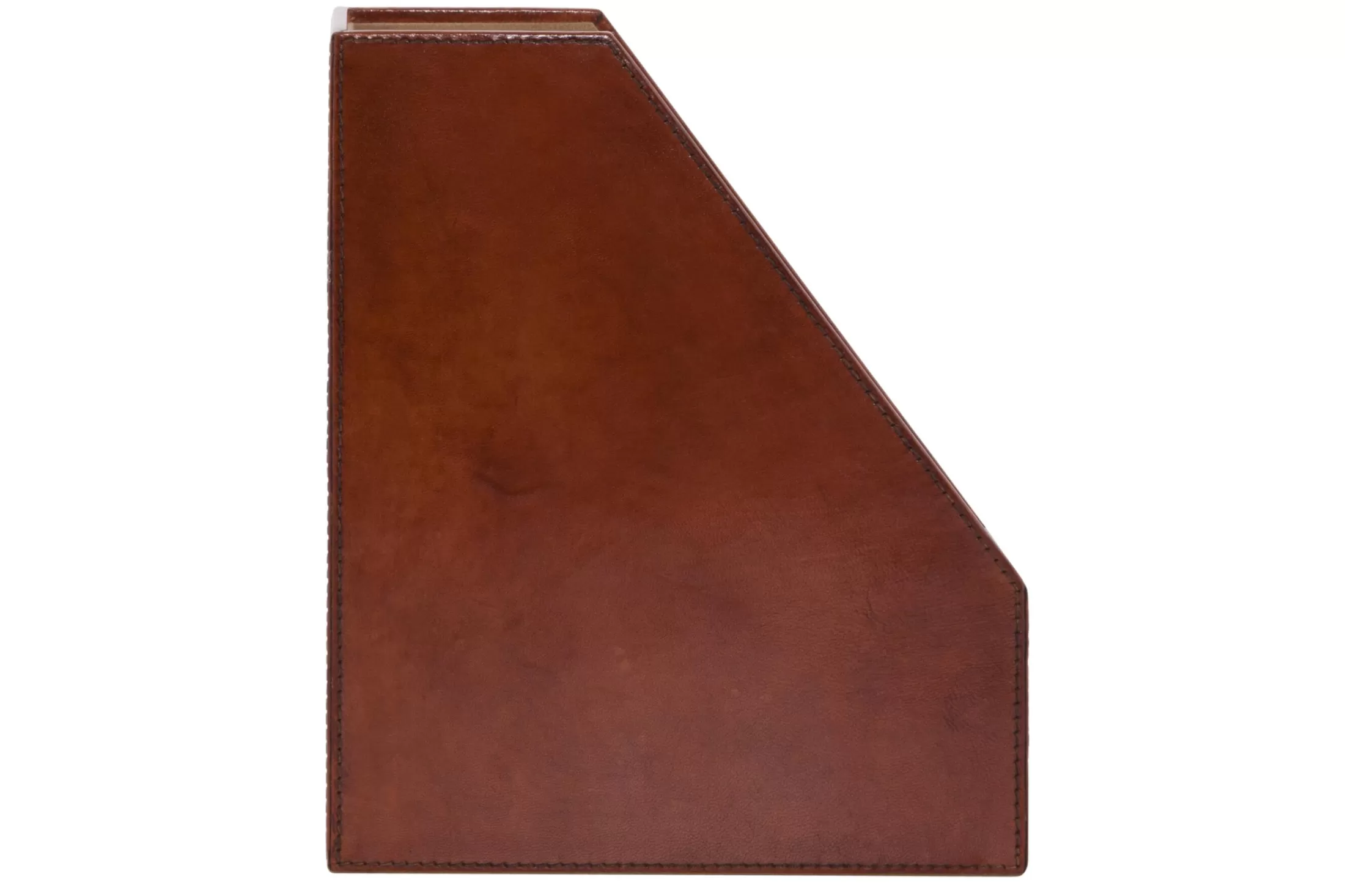 Flamant Decorations^Manhattan, File Holder, Brown Leather