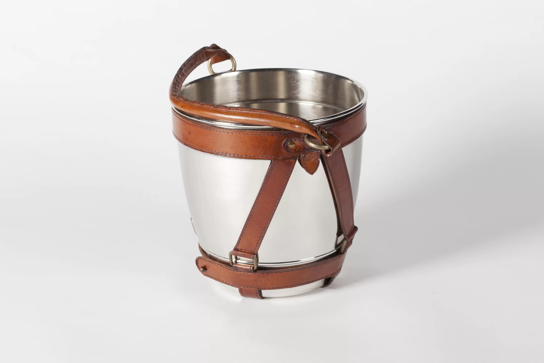 Flamant Mothers Day^Manhattan, Wine Cooler, Brown Leather Handle