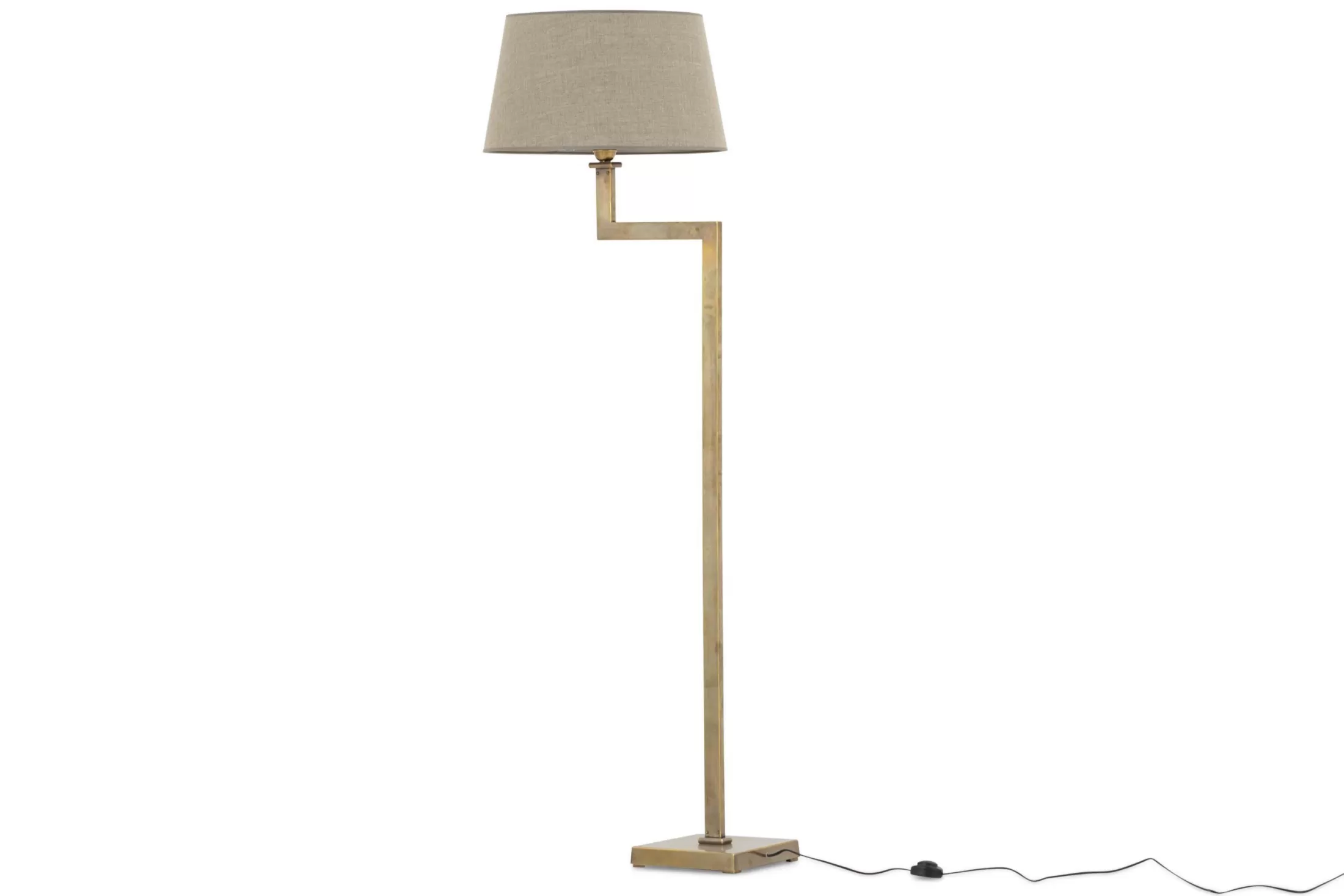 Flamant Lighting^Martha, Floor Lamp, Brass Finish