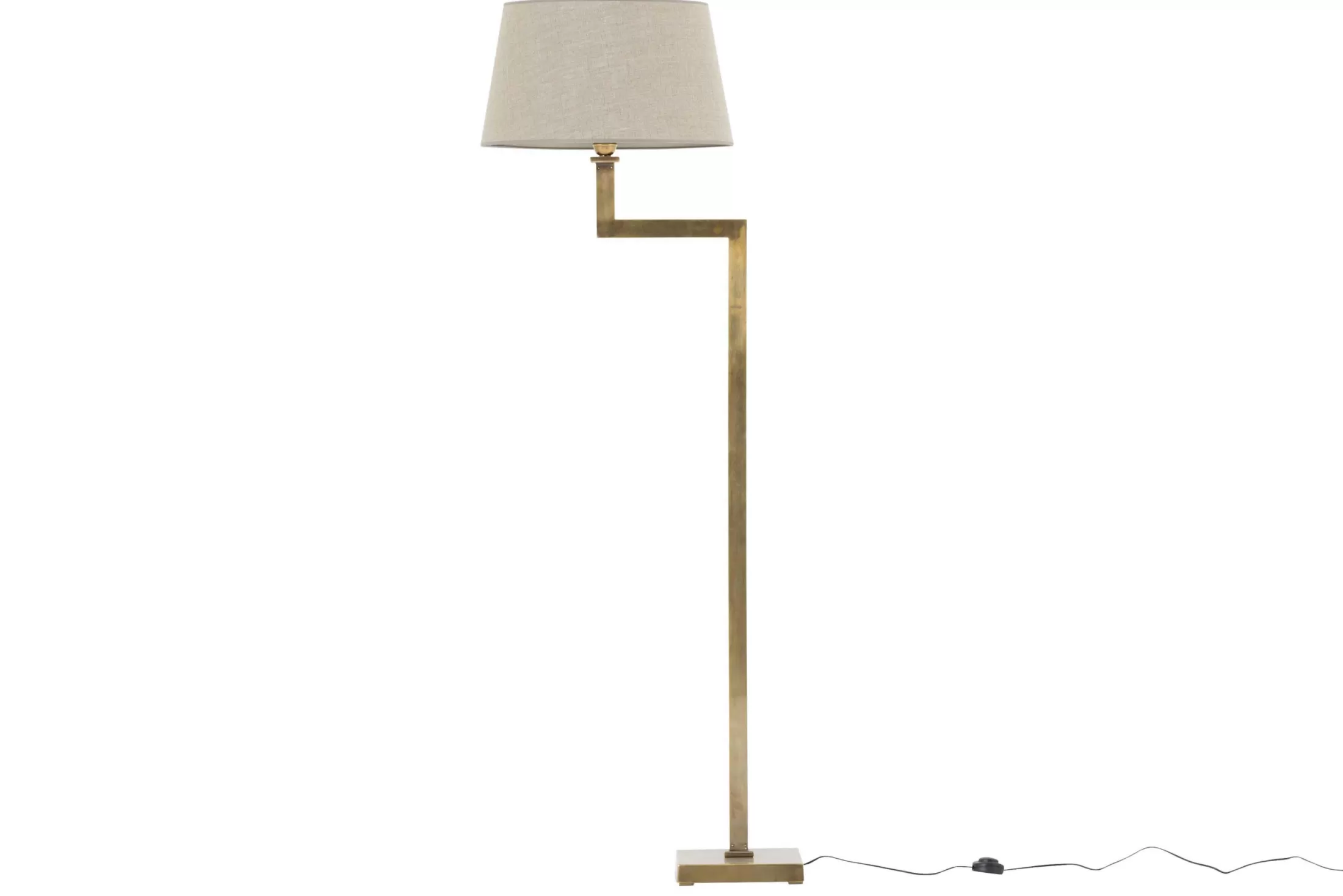 Flamant Lighting^Martha, Floor Lamp, Brass Finish