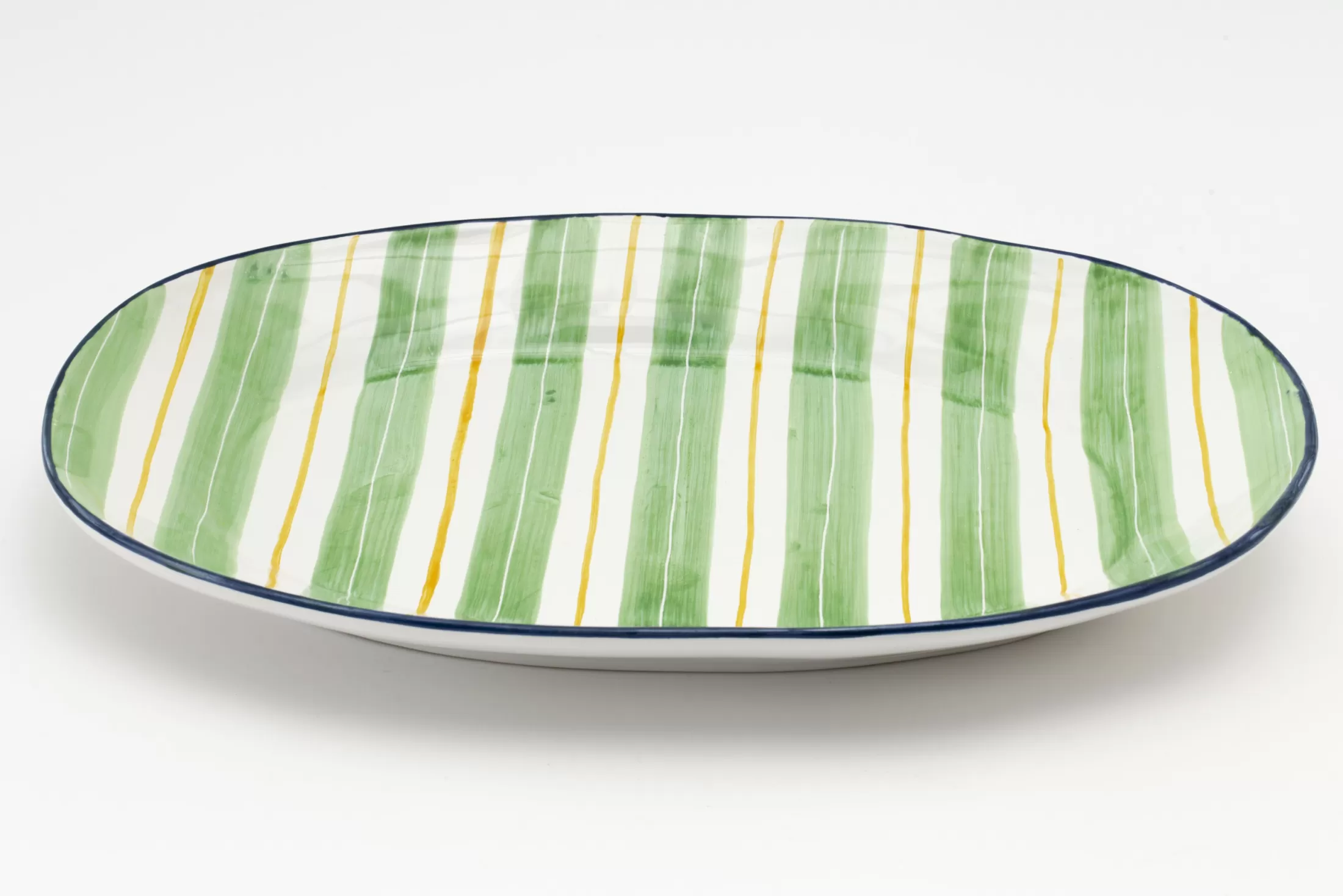 Flamant Plates, Dishes And Bowls^Nanna, Serving Plate, Green, Oval