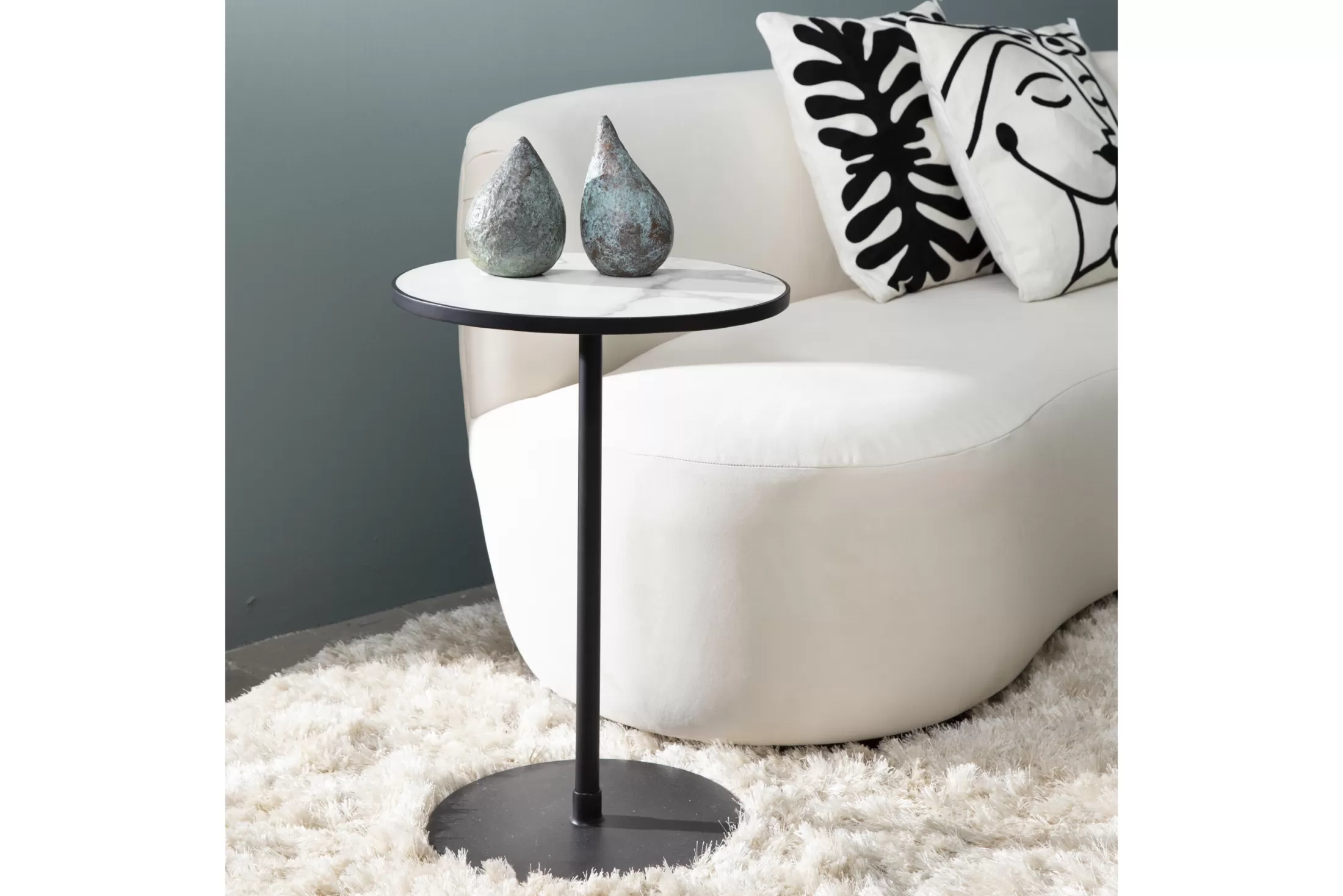 Flamant Coffee Tables^Nathans, Side Table, Round