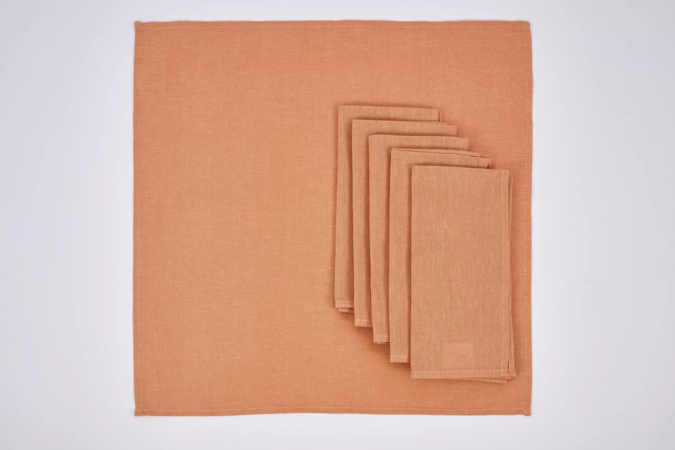 Flamant Dining Room & Kitchen Textiles^Phills, Napkin, Toasted Nut, Set Of 6