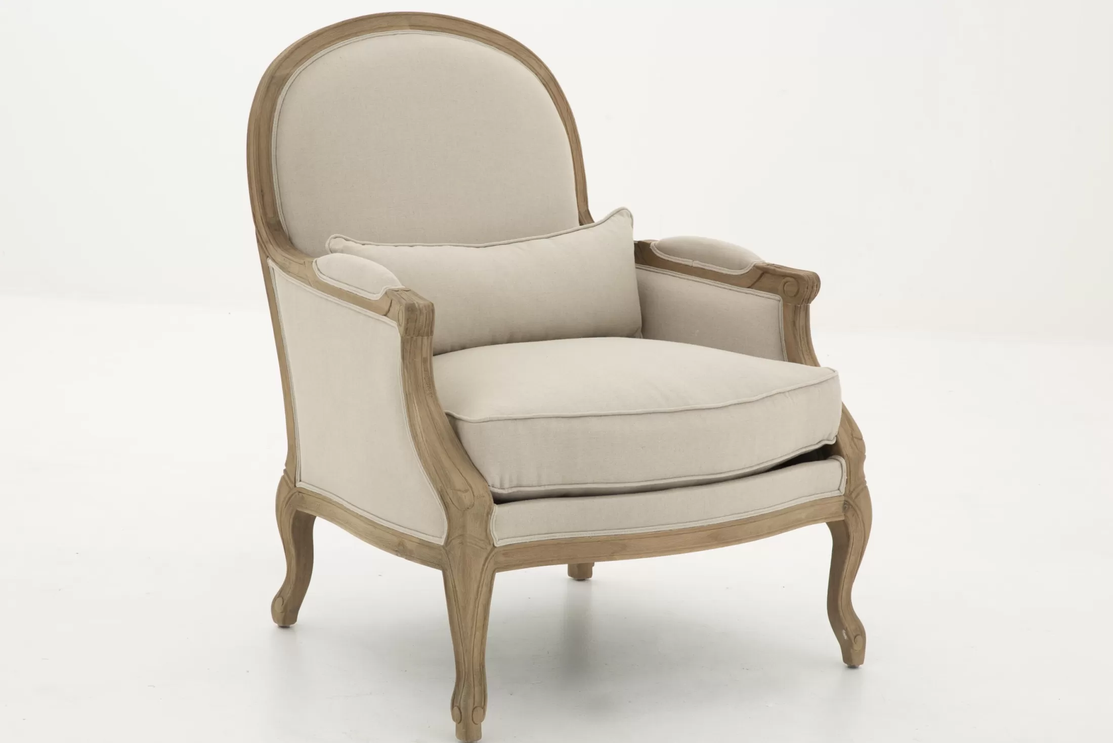 Flamant Couches^Ranomi, Armchair, Natural Linen