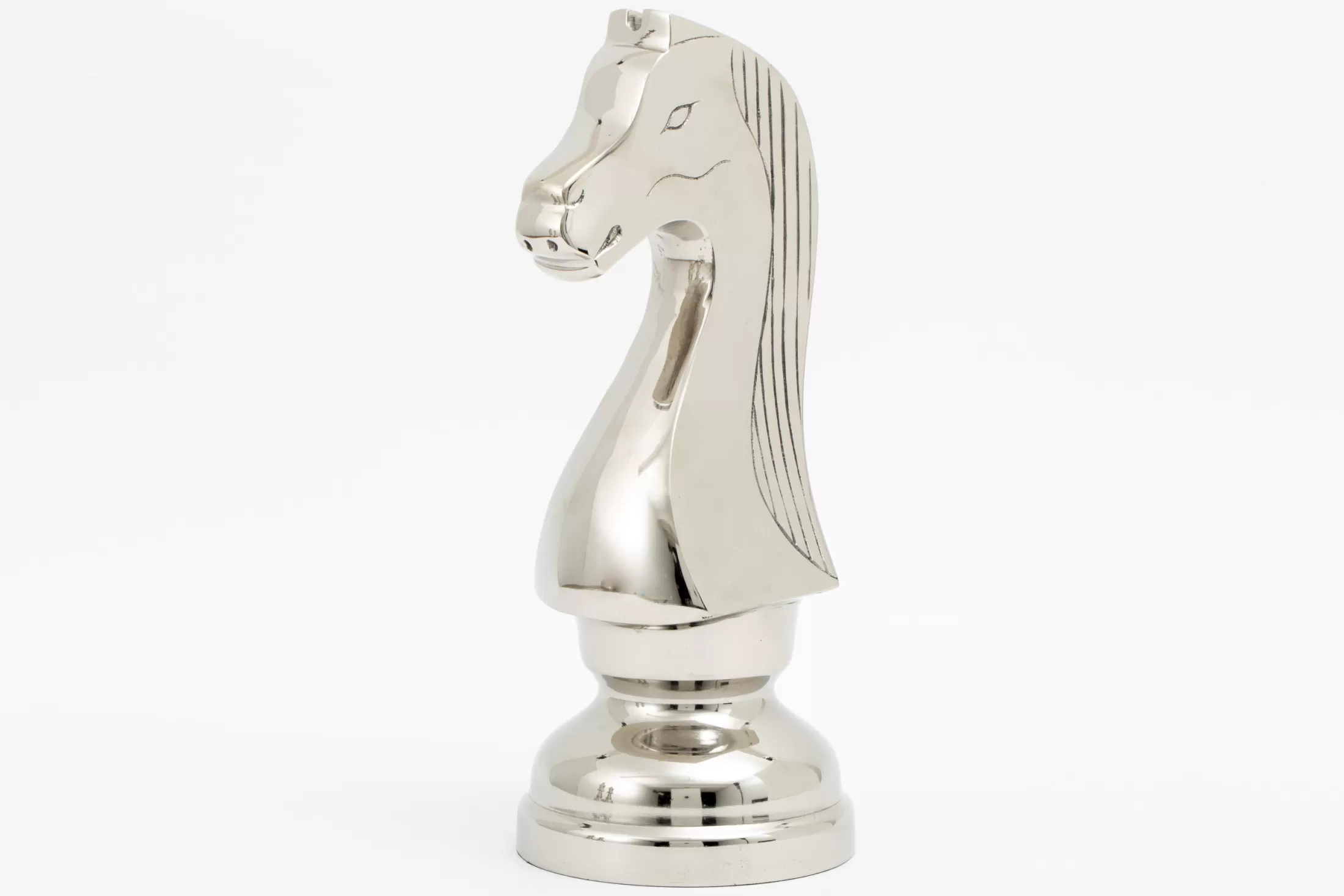 Flamant Decoration^Robbins, Chess Piece, Knight, Nickel