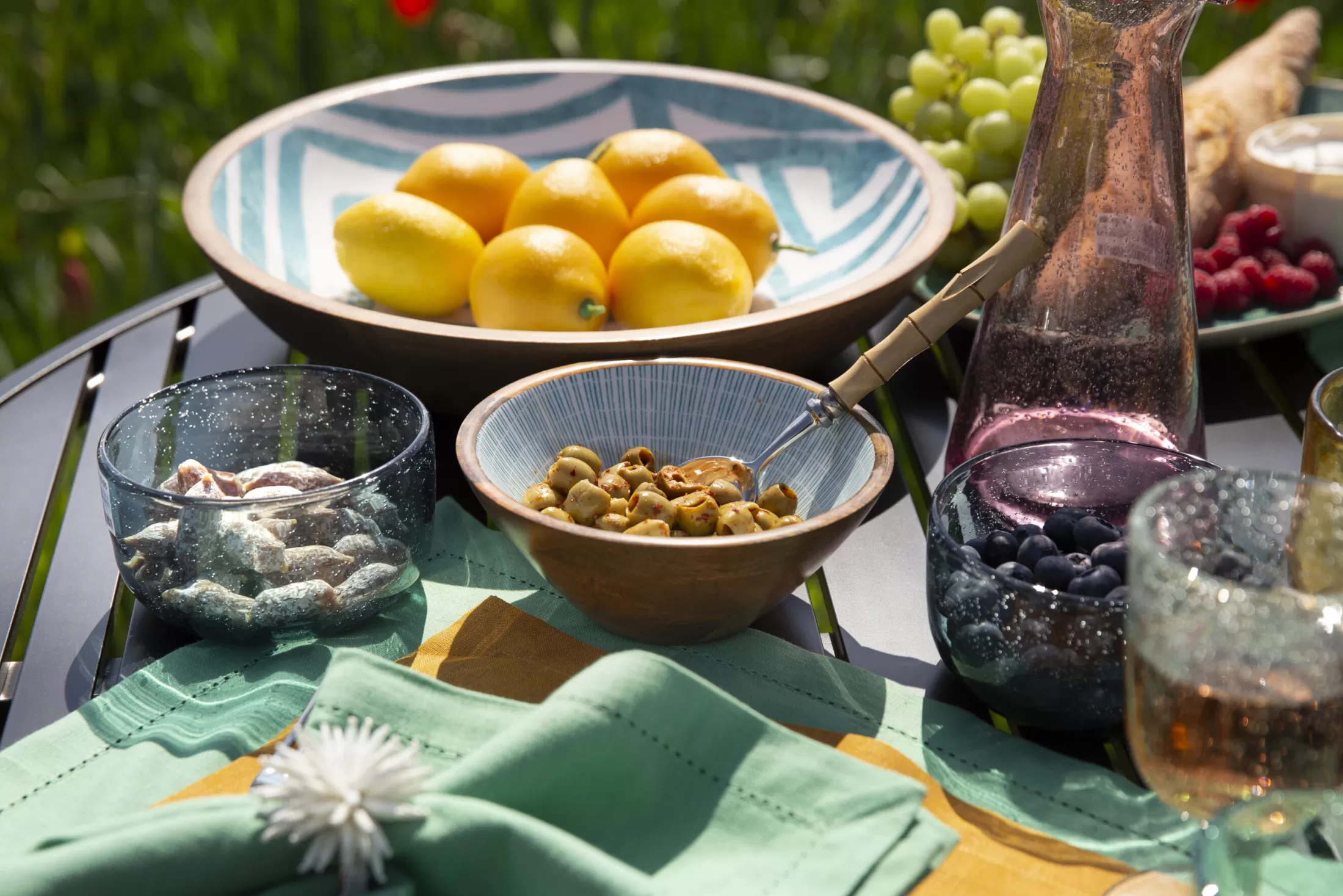 Flamant Plates, Dishes And Bowls^Samantha, Bowl, Dark Blue