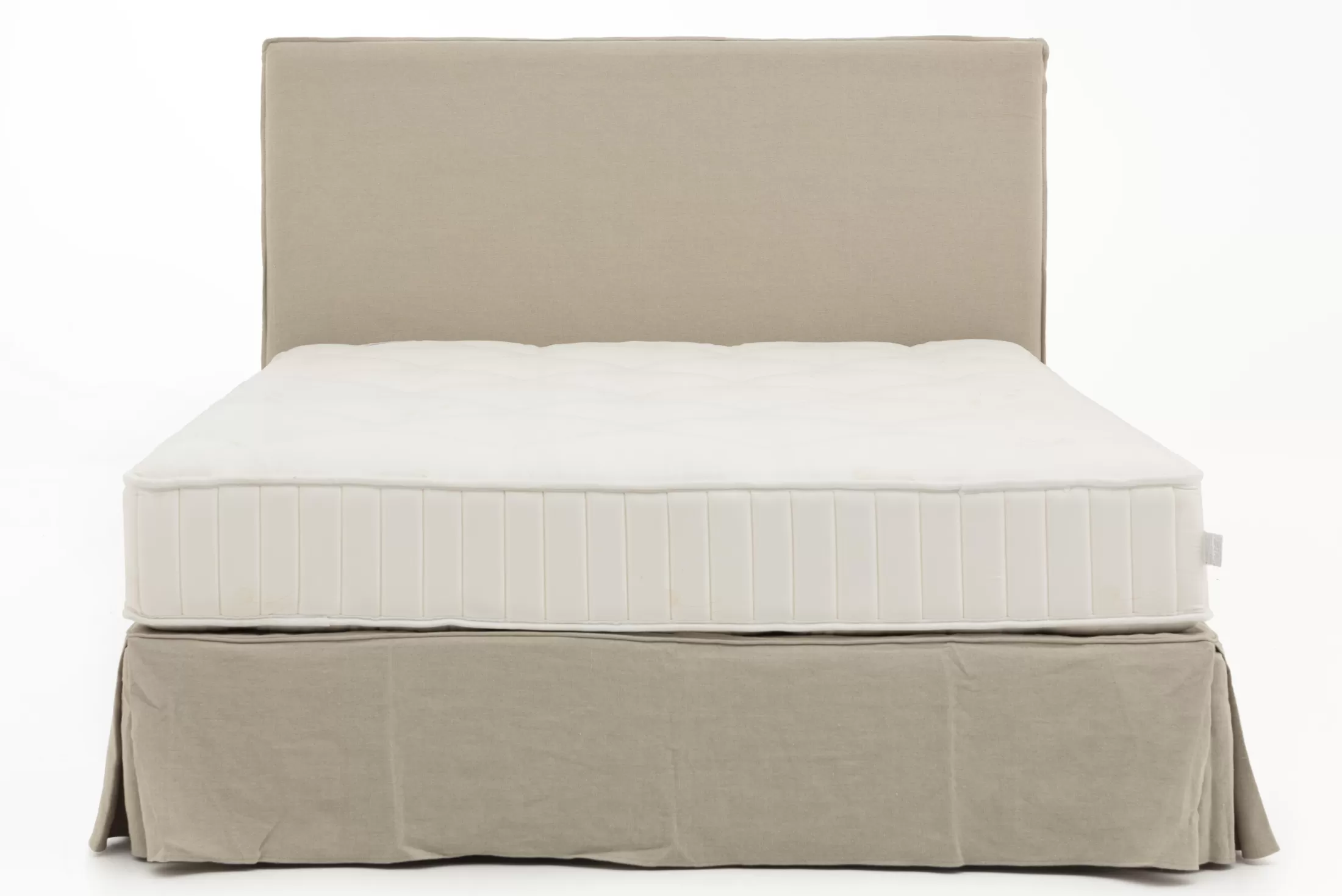 Flamant Beds^Sandrine, Double Bed, With Headboard, Cover, 160Cm