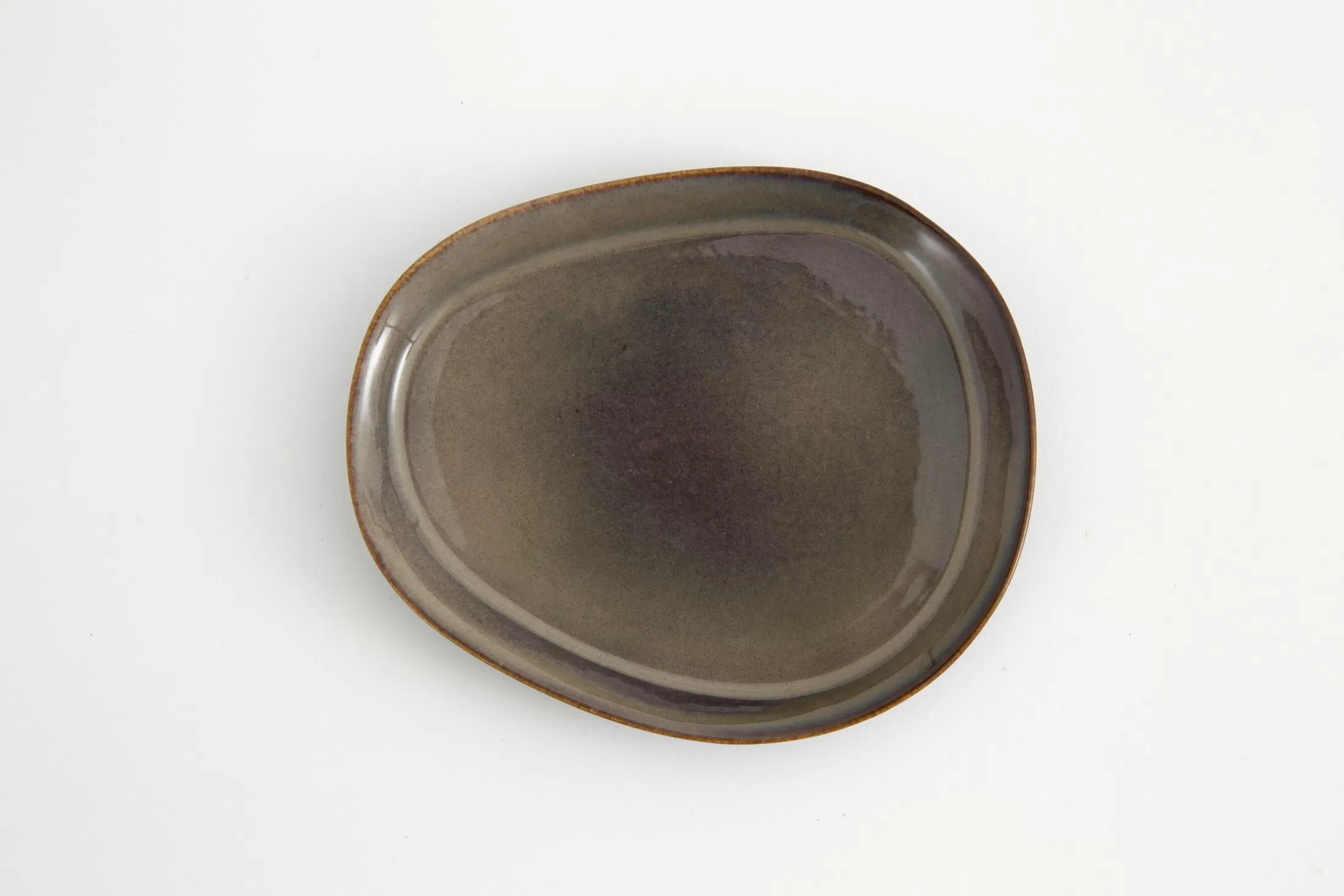 Flamant Plates, Dishes And Bowls^Shape, Plate, Khaki, 15Cm