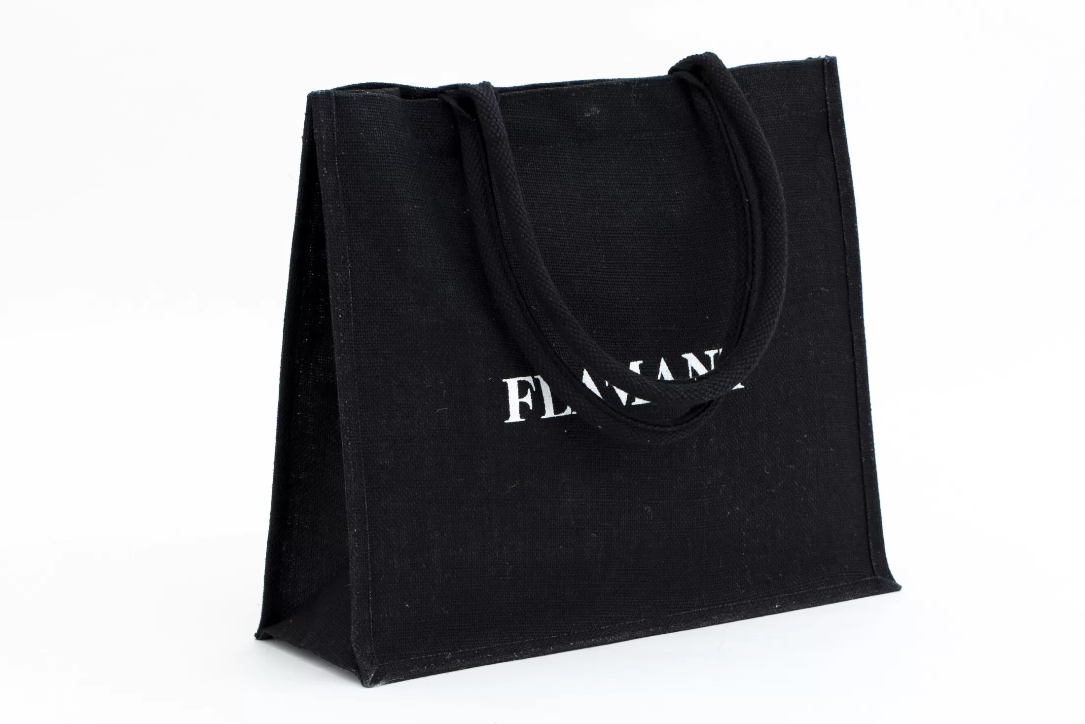 Flamant Decoration^Shopper , Shopping Bag, Jute, Black