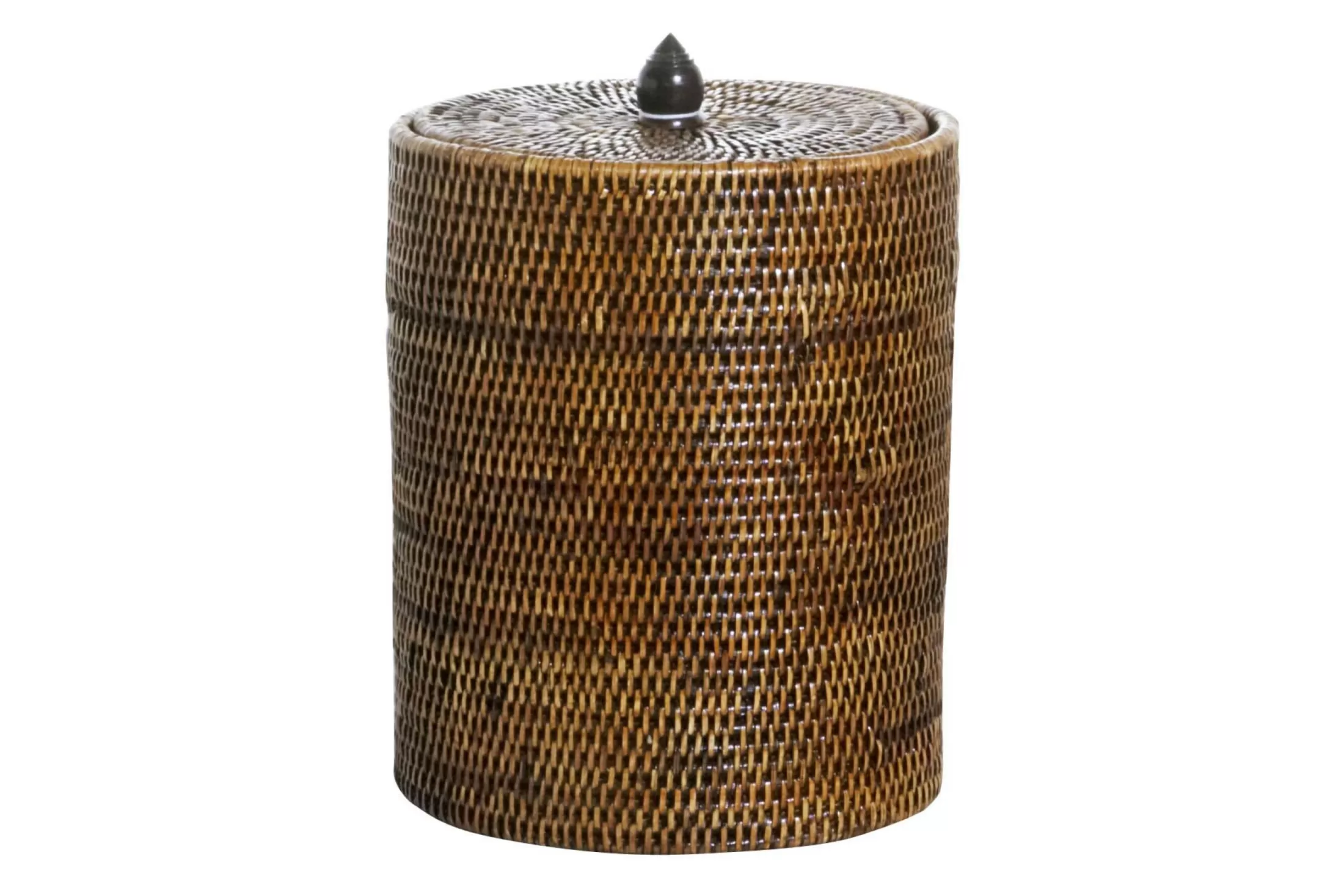 Flamant Decoration^Togo, Litter Bin, With Cover, Reed