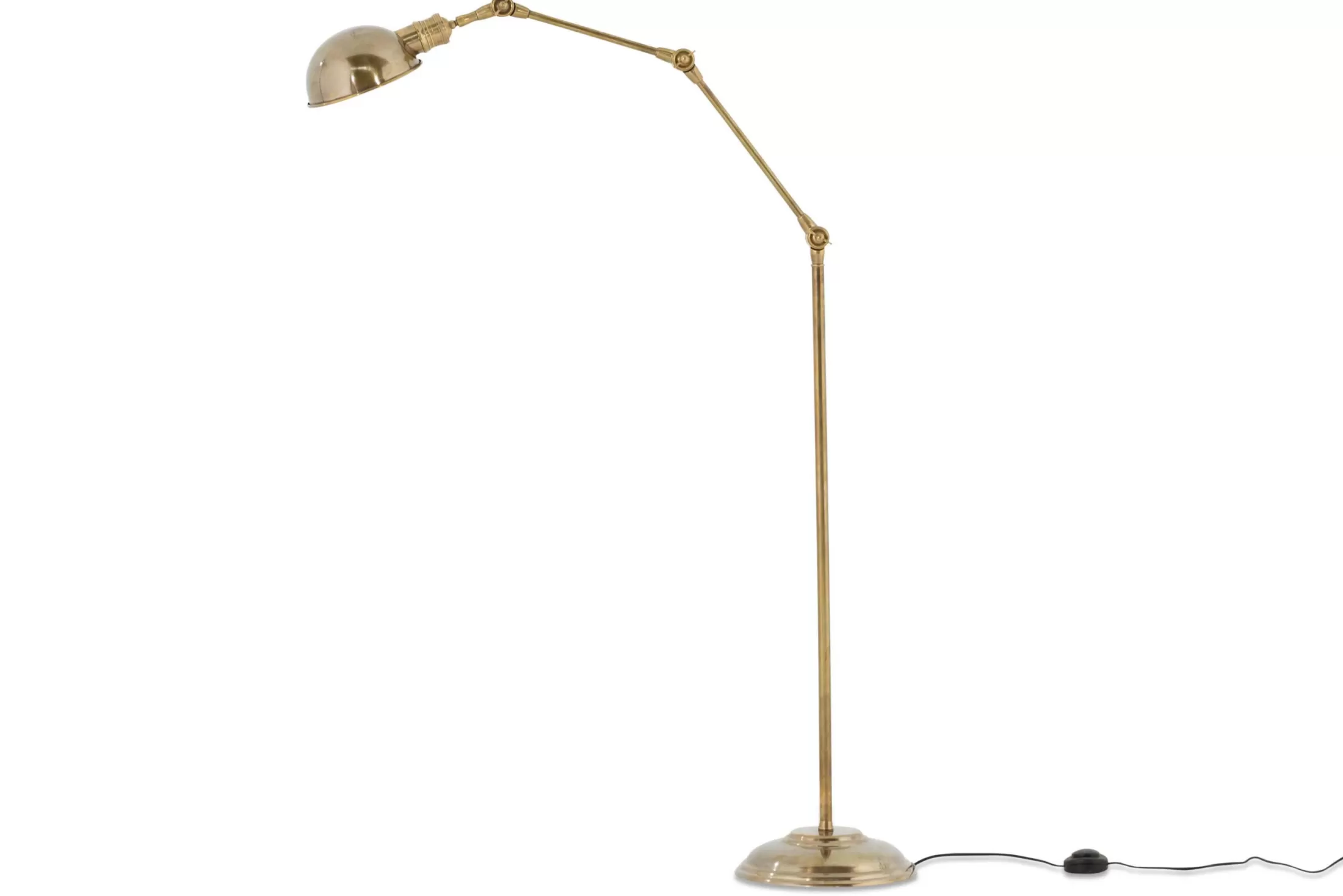 Flamant Lighting^Twist, Floor Lamp, Brass Finish