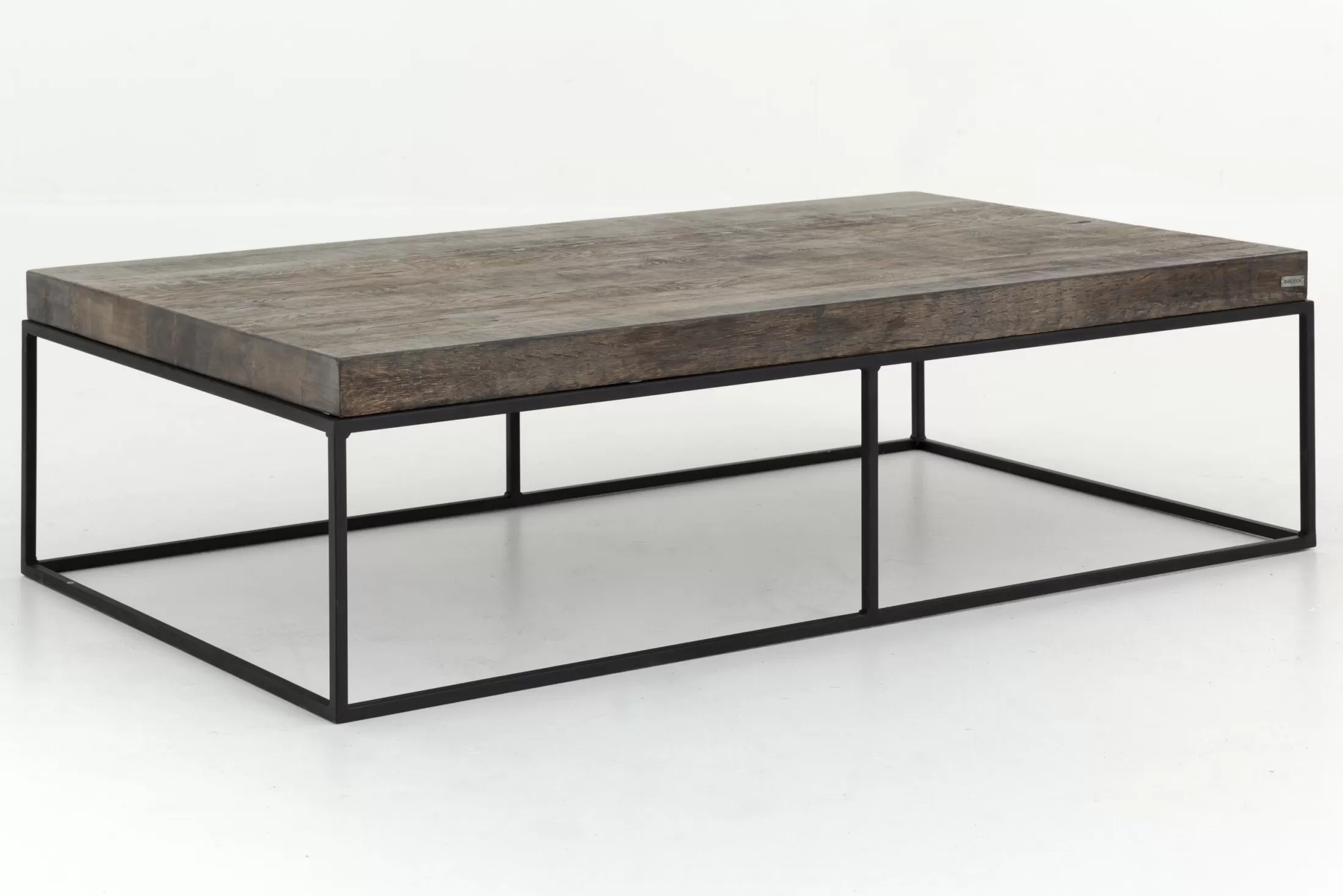 Flamant Coffee Tables^Urban, Coffee Table, Oak And Metal, Dark Brown