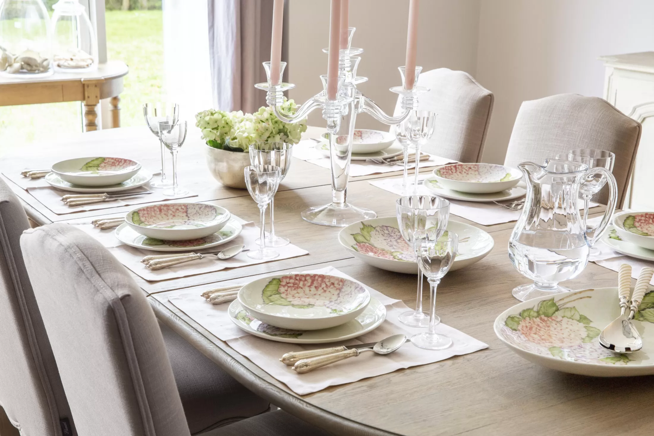 Flamant Plates, Dishes And Bowls^Villosa, Soup Plate, Ceramic, Flowers